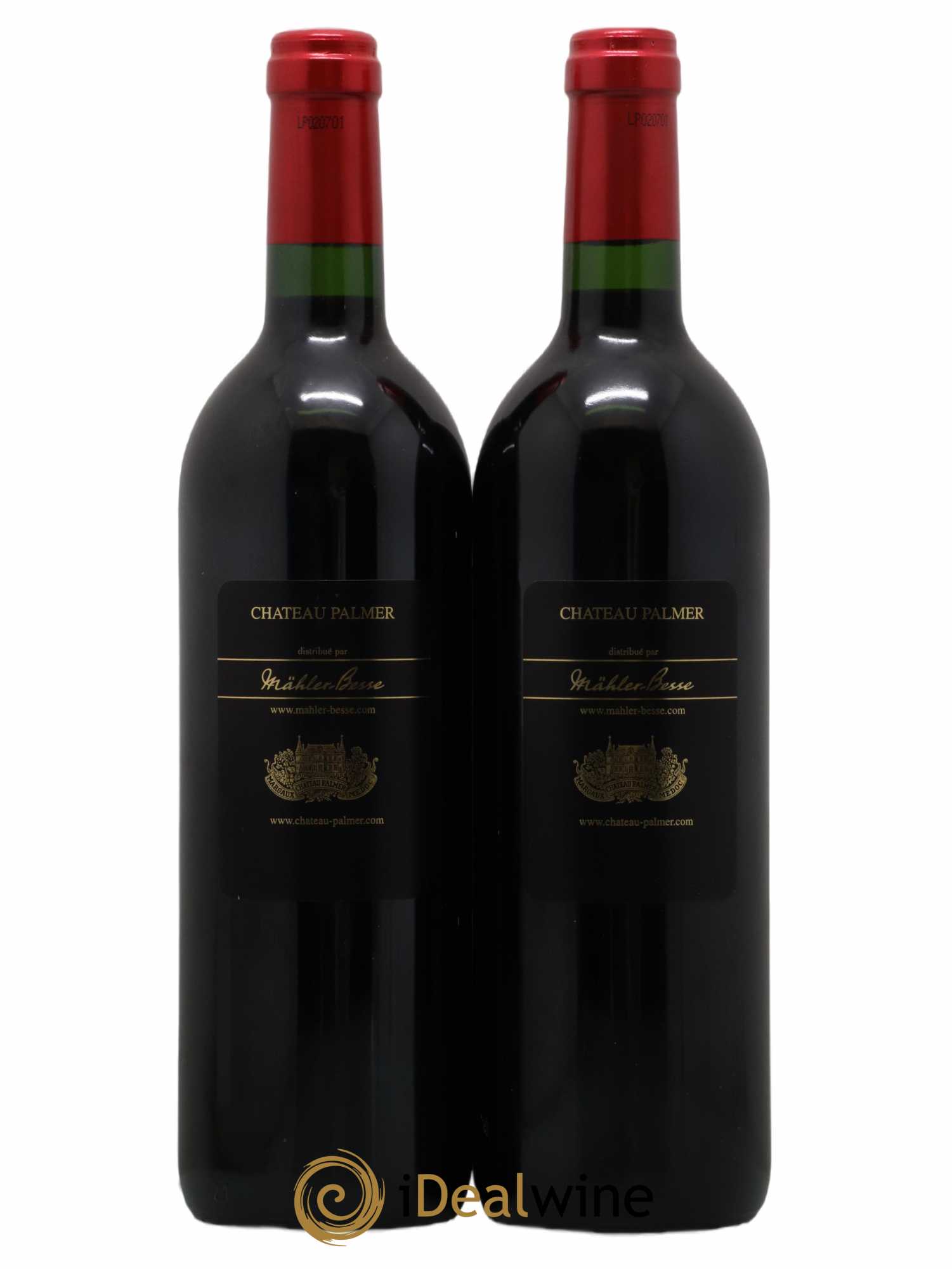 Château Palmer 3ème Grand Cru Classé 2002 - Lot de 2 bouteilles - 1