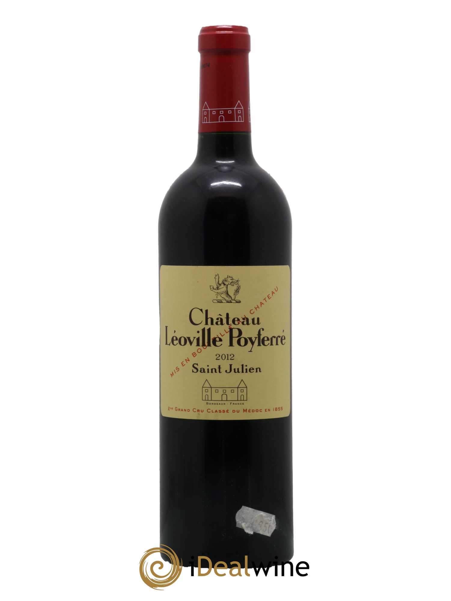 Château Léoville Poyferré 2ème Grand Cru Classé 2012 - Lot de 1 bouteille - 0
