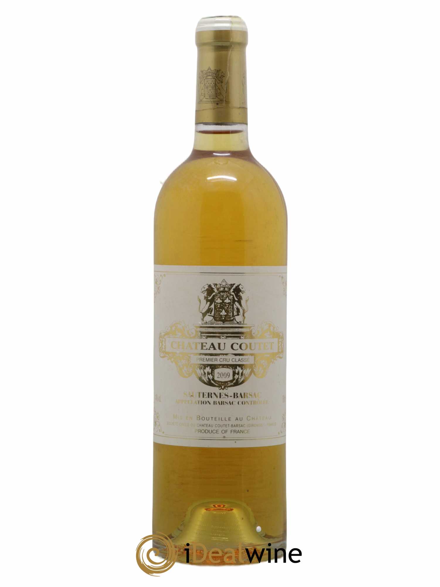 Château Coutet 1er Grand Cru Classé 2009 - Lot of 1 bottle - 0