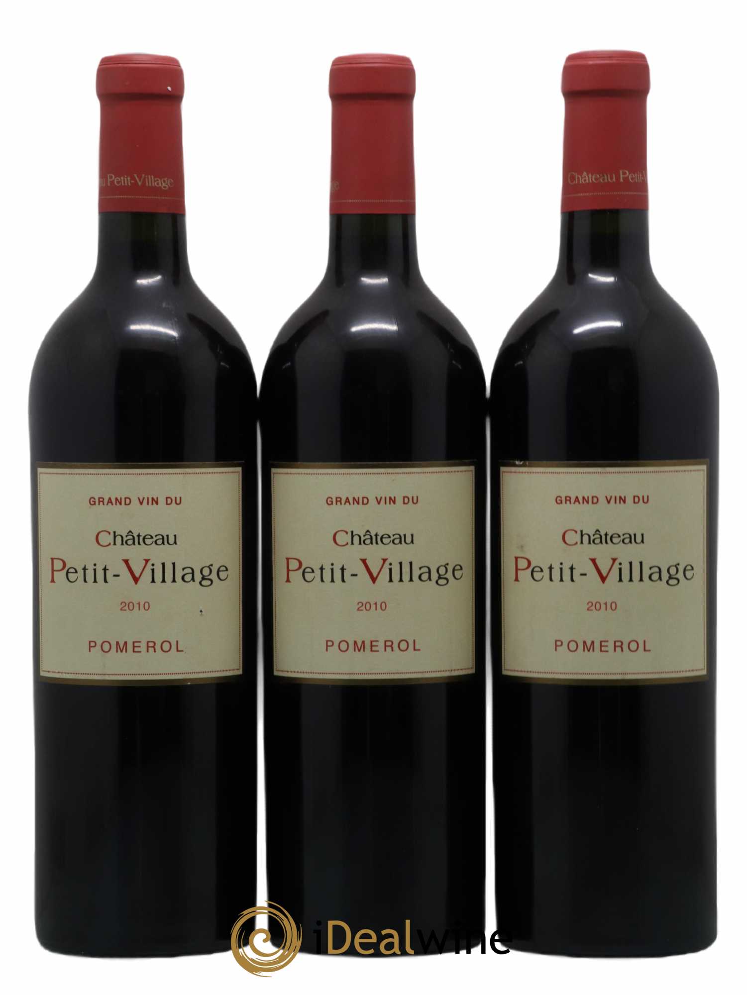 Château Petit Village 2010 - Lot de 3 bouteilles - 0