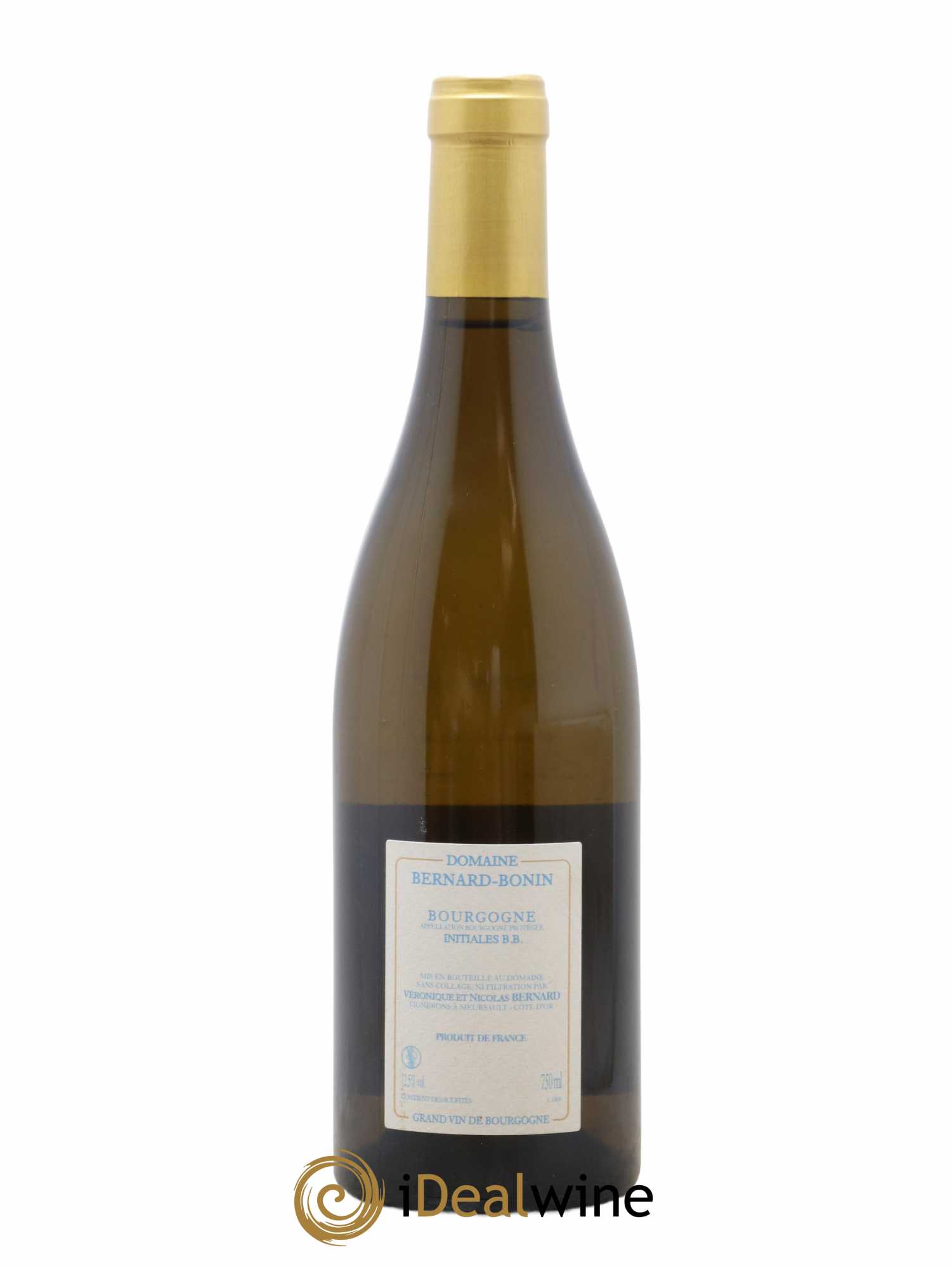 Bourgogne Initiales BB Bernard Bonin 2018 - Lot de 1 bouteille - 1