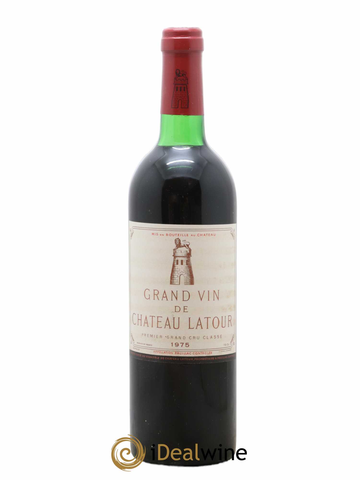 Château Latour 1er Grand Cru Classé 1975 - Lot de 1 bouteille - 0