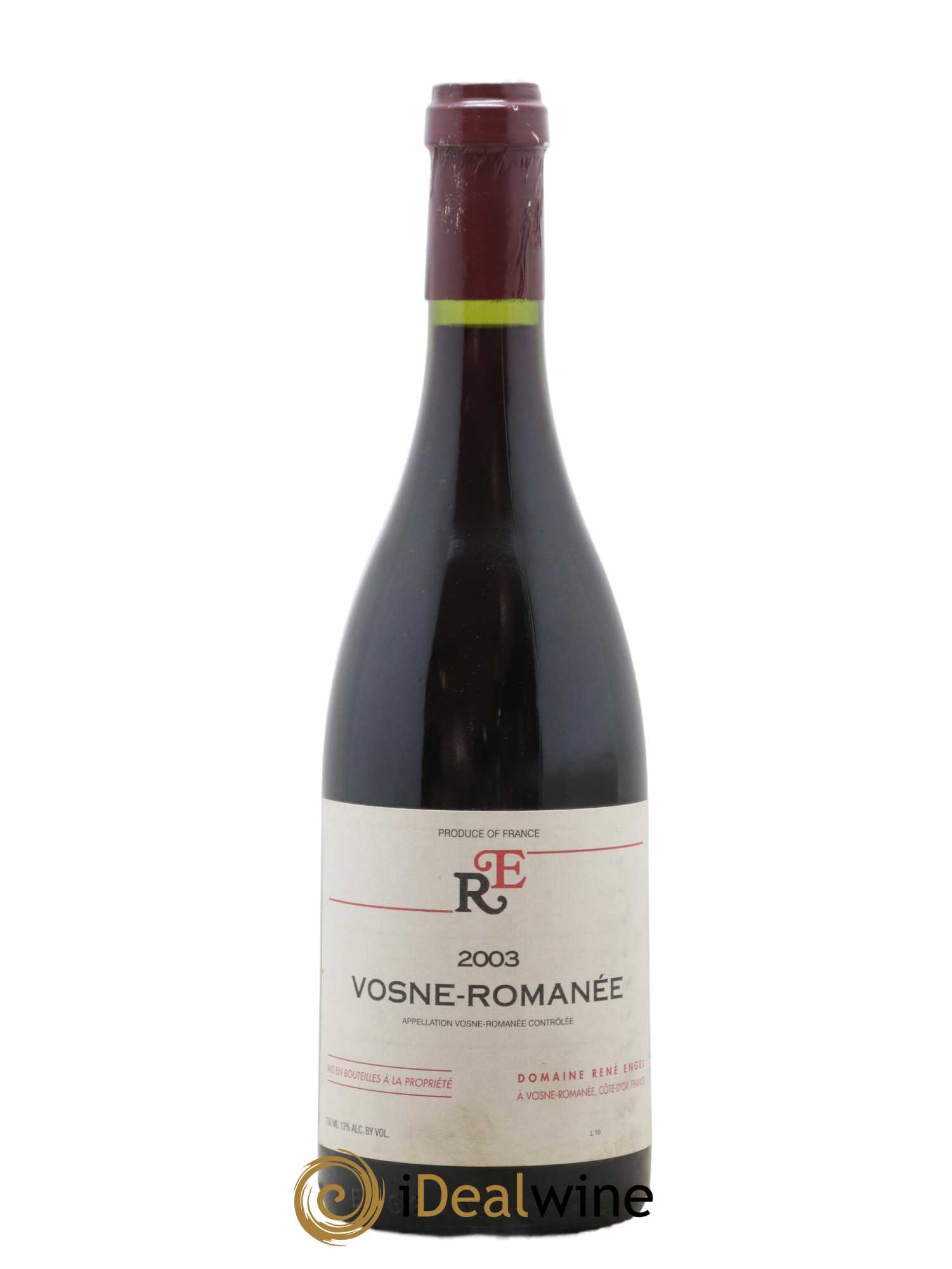 Vosne-Romanée Domaine René Engel - Domaine Eugénie 2003 - Lot de 1 bouteille - 0