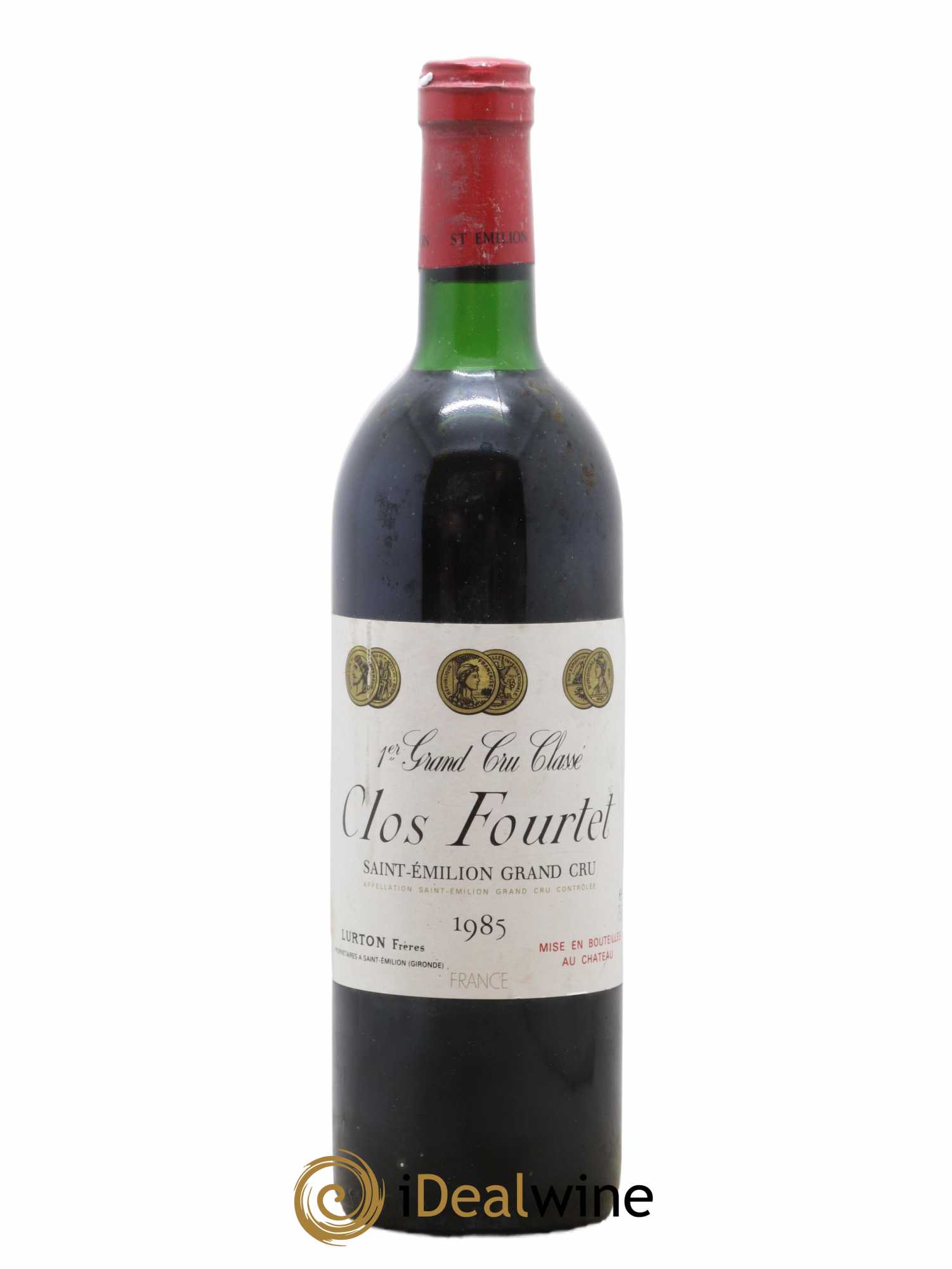 Clos Fourtet 1er Grand Cru Classé B 1985 - Lot de 1 bouteille - 0