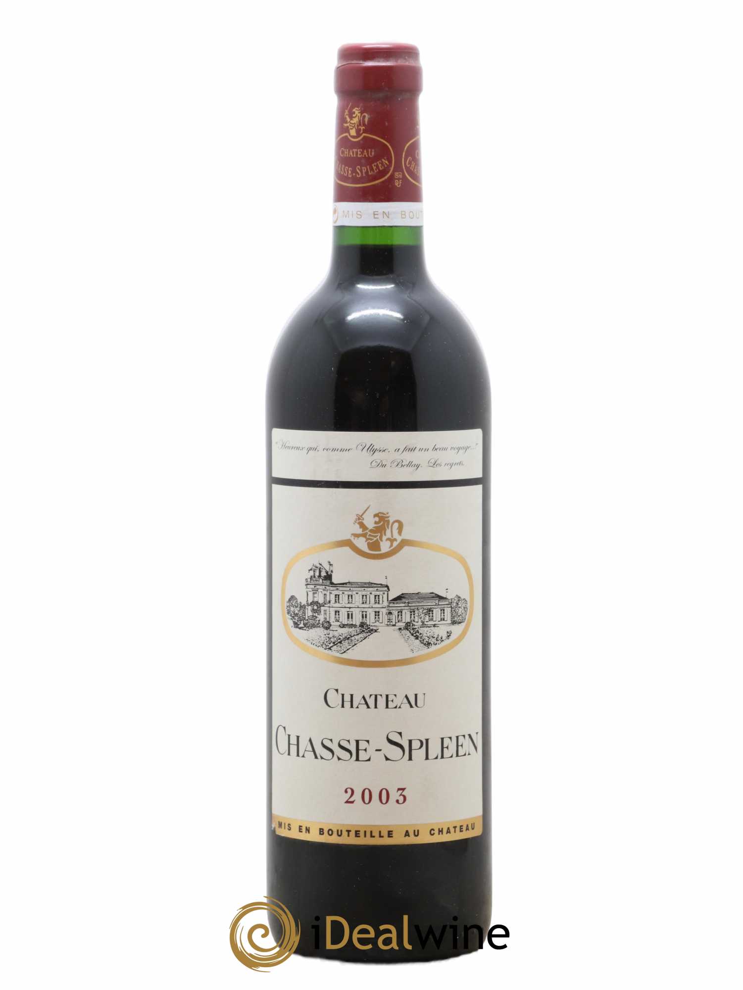Château Chasse Spleen 2003 - Lot de 1 bouteille - 0
