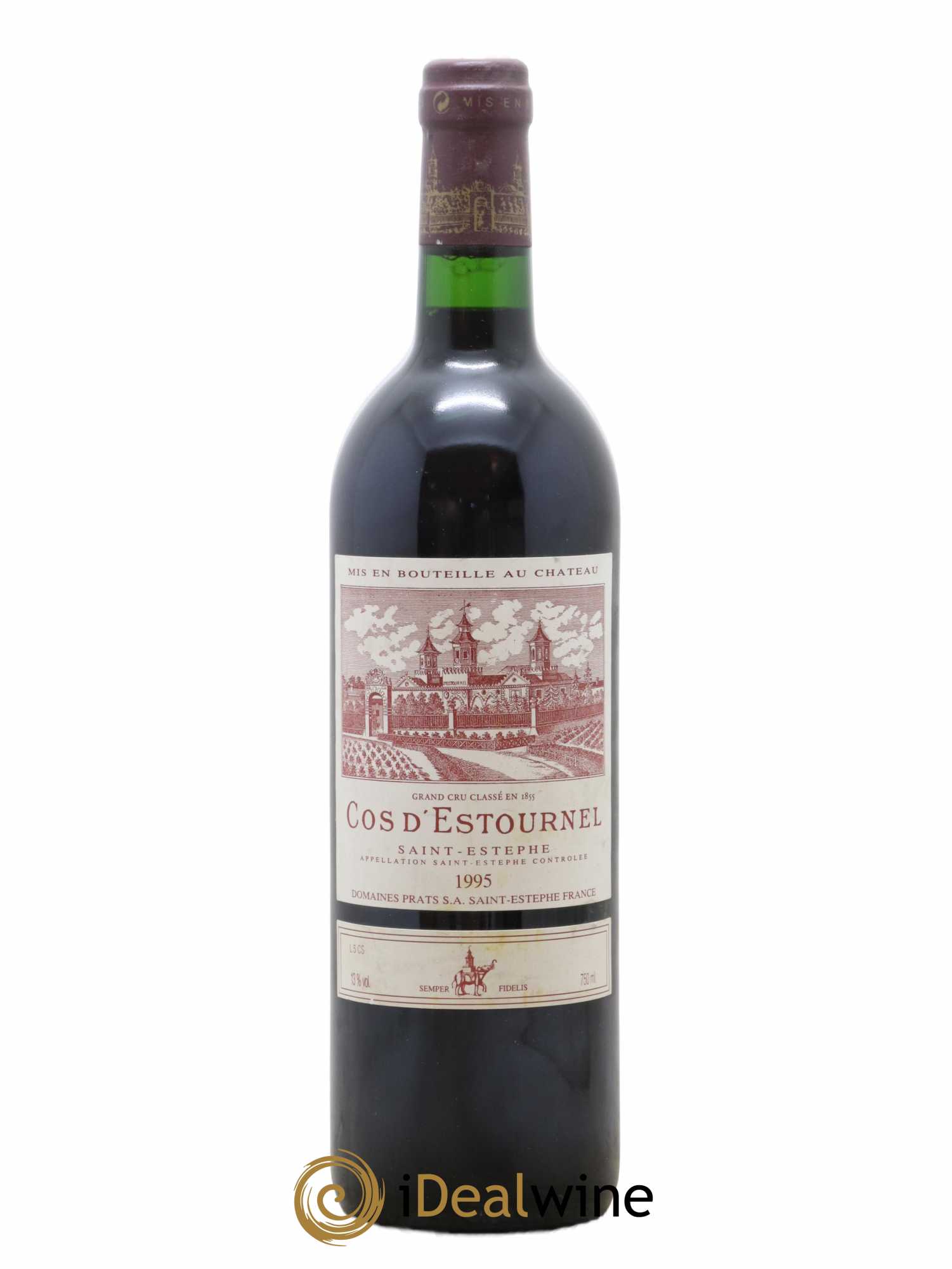 Cos d'Estournel 2ème Grand Cru Classé 1995 - Lot de 1 bouteille - 0
