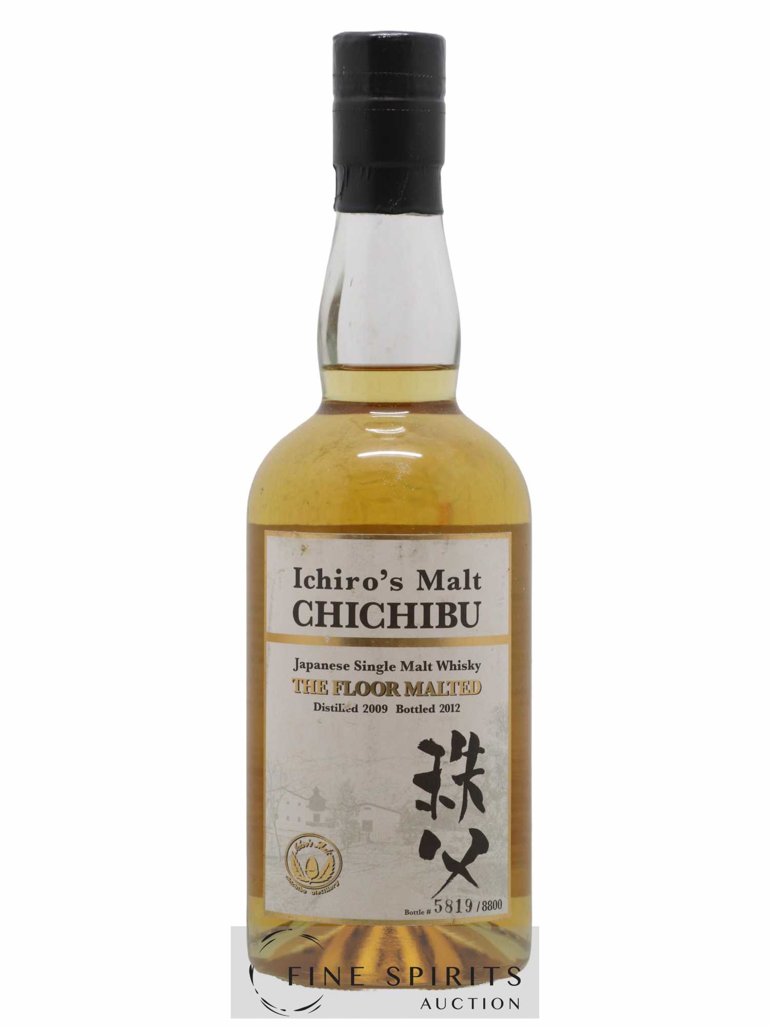 Chichibu 2009 Of. The Floor Malted One of 8800 - bottled 2012 Ichiro's Malt - Lot de 1 bouteille - 0
