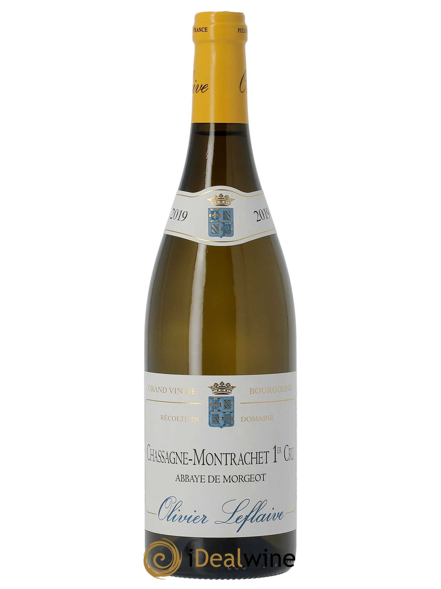 Chassagne-Montrachet 1er Cru Abbaye de Morgeot Olivier Leflaive 2019 - Lot de 1 bouteille - 0