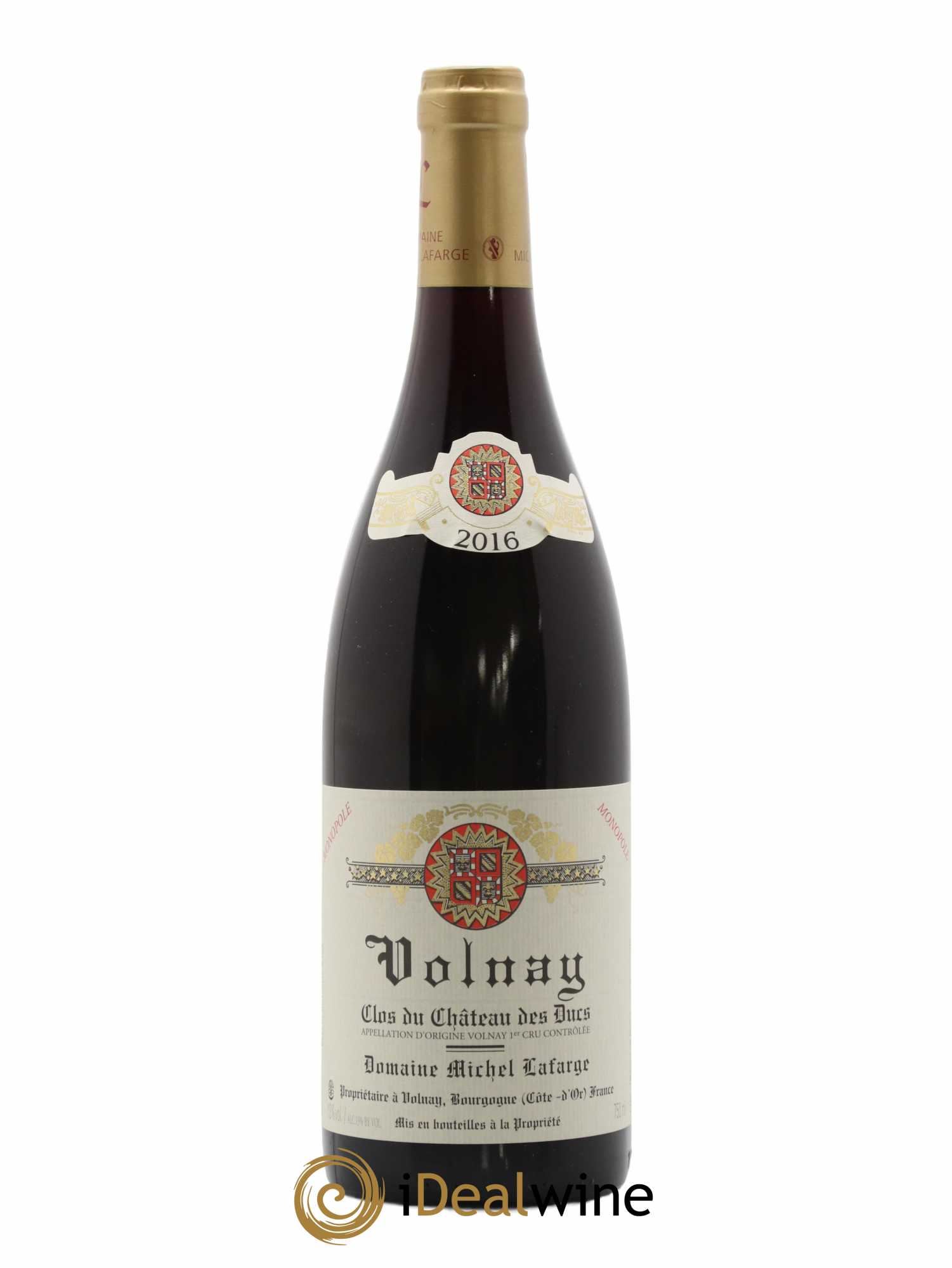 Volnay 1er Cru Clos du Château des Ducs Lafarge (Domaine) 2016 - Lot de 1 bouteille - 0