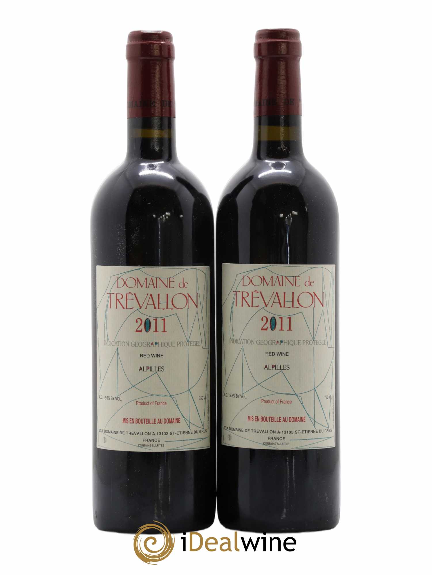 Alpilles Trévallon (Domaine de) Eloi Dürrbach 2011 - Lot de 2 bouteilles - 0