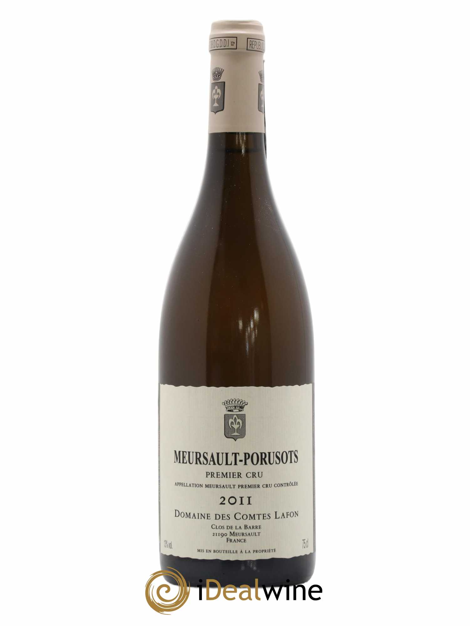 Meursault 1er Cru Porusots Comtes Lafon (Domaine des) 2011 - Lot de 1 bouteille - 0