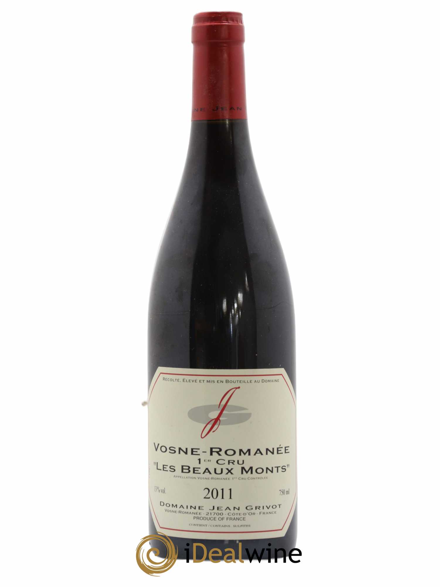 Vosne-Romanée 1er Cru Les Beaux-Monts Jean Grivot 2011 - Lot de 1 bouteille - 0