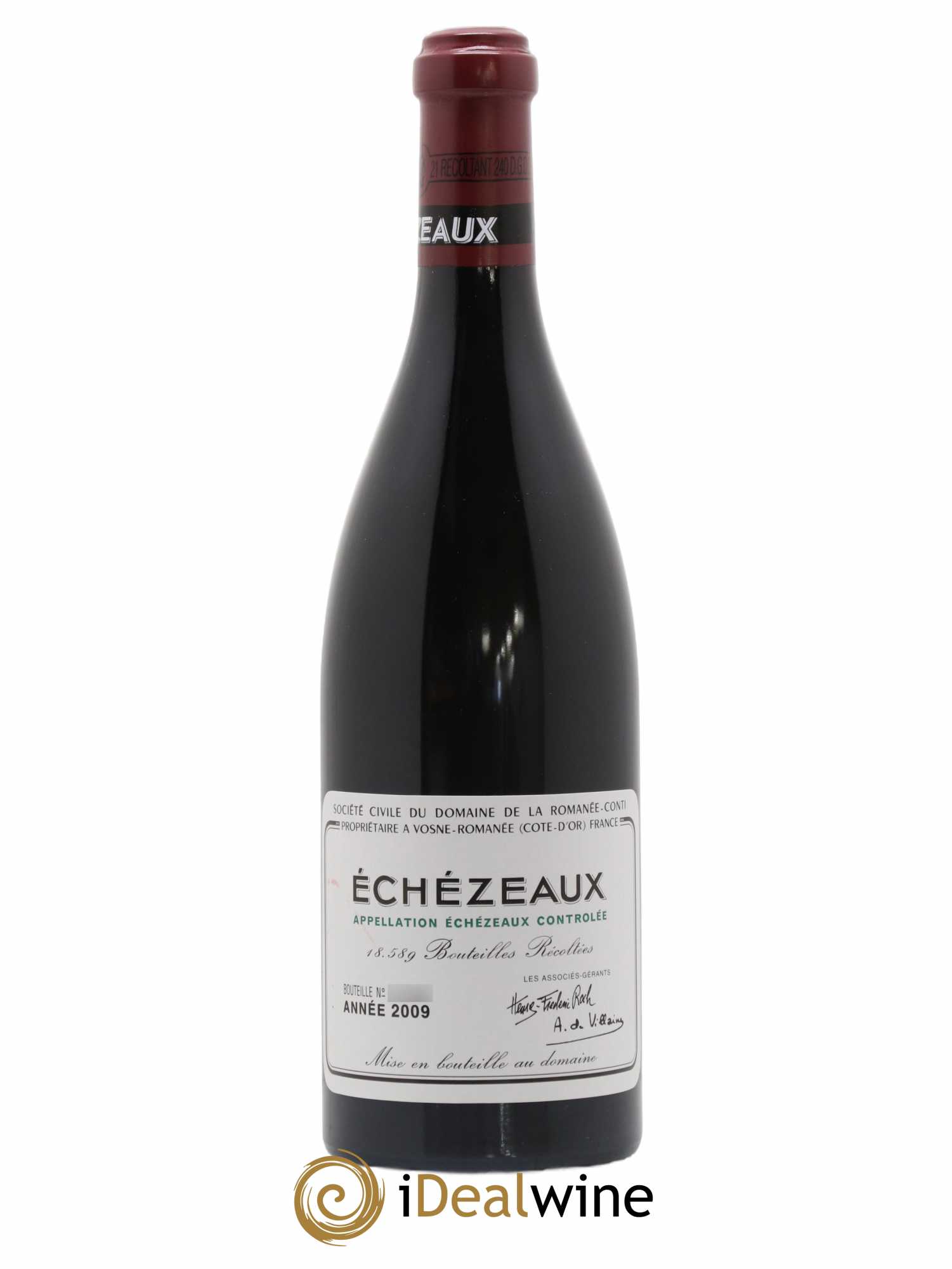 Echezeaux Grand Cru Domaine de la Romanée-Conti 2009 - Lot de 1 bouteille - 0