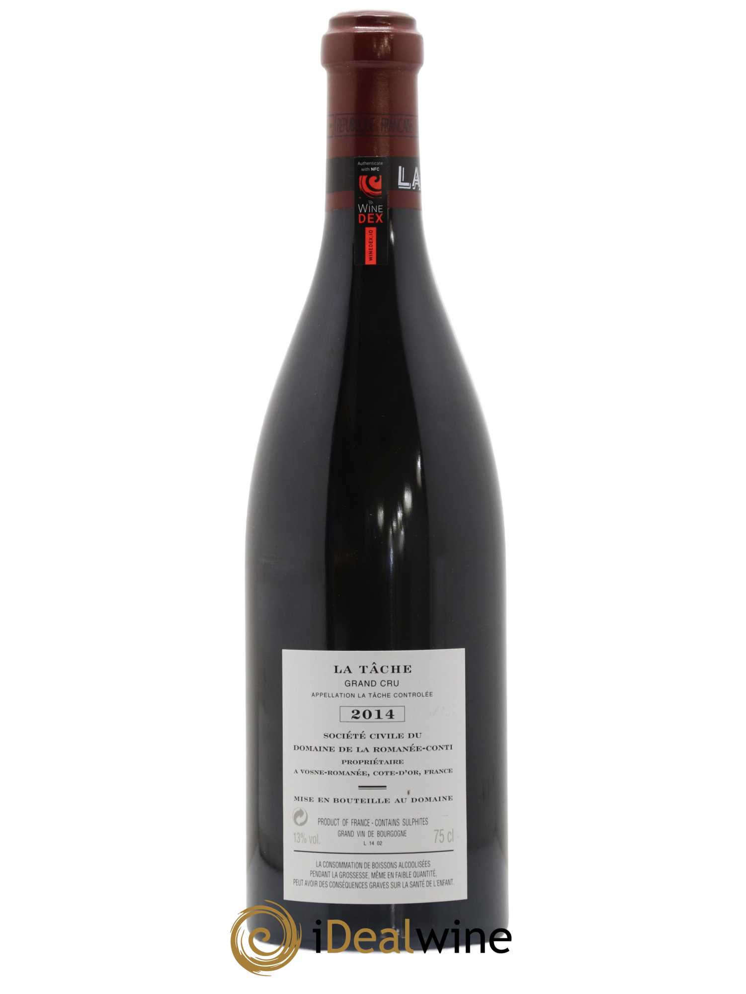 La Tâche Grand Cru Domaine de la Romanée-Conti 2014 - Posten von 1 Flasche - 1