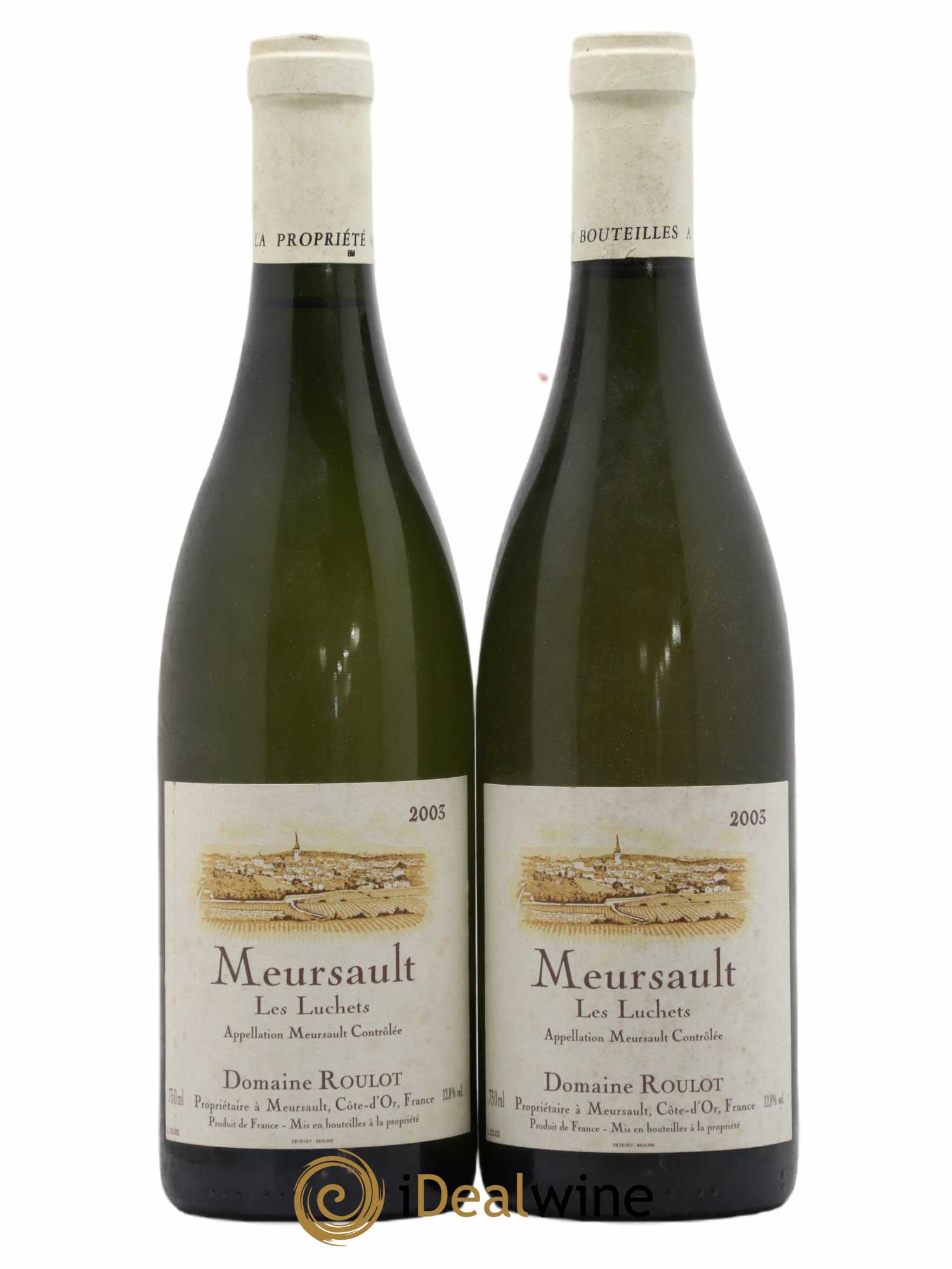 Meursault Luchets Roulot (Domaine) 2003 - Lot de 2 bouteilles - 0