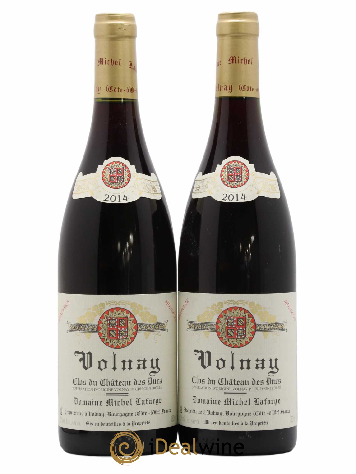 Volnay 1er Cru Clos du Château des Ducs Lafarge (Domaine) 2014 - Lot de 2 bouteilles - 0