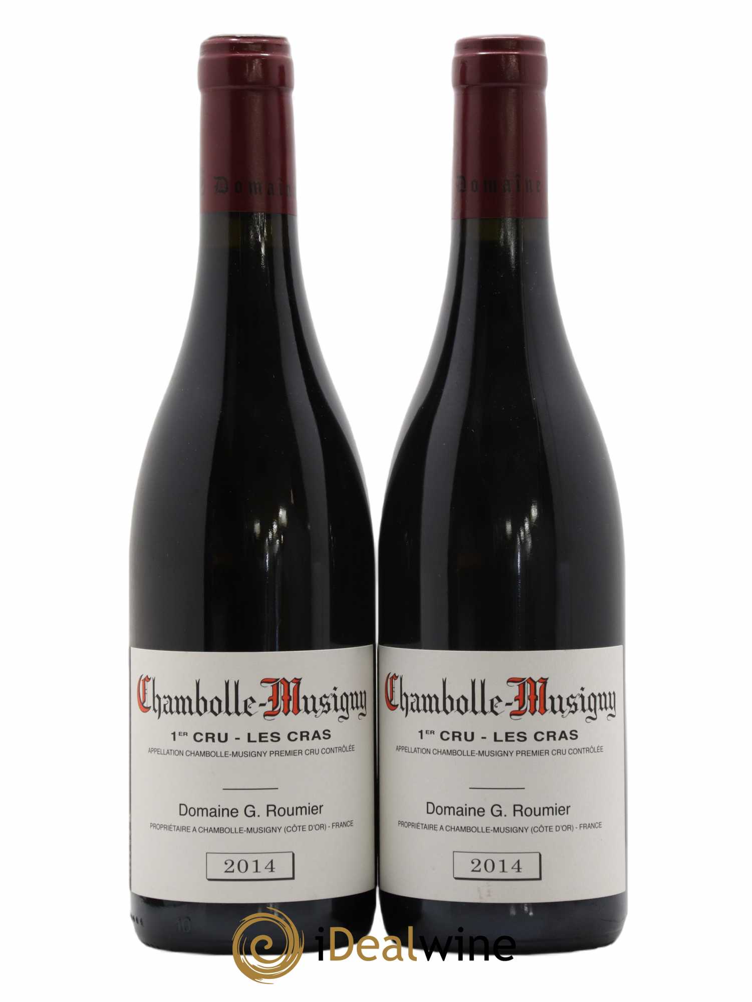 Chambolle-Musigny 1er Cru Les Cras Georges Roumier (Domaine) 2014 - Lot de 2 bouteilles - 0