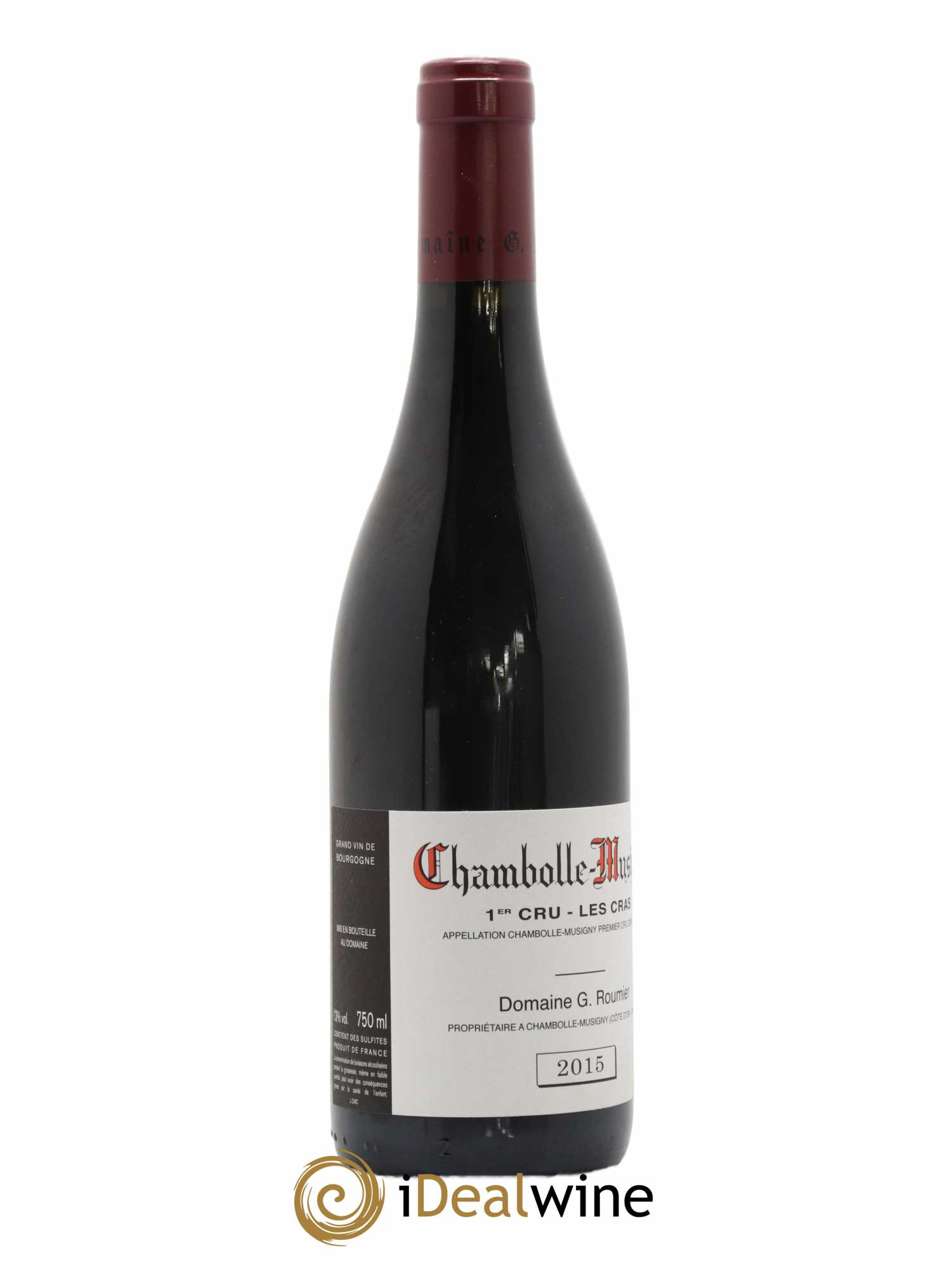 Chambolle-Musigny 1er Cru Les Cras Georges Roumier (Domaine) 2015 - Lot de 1 bouteille - 1