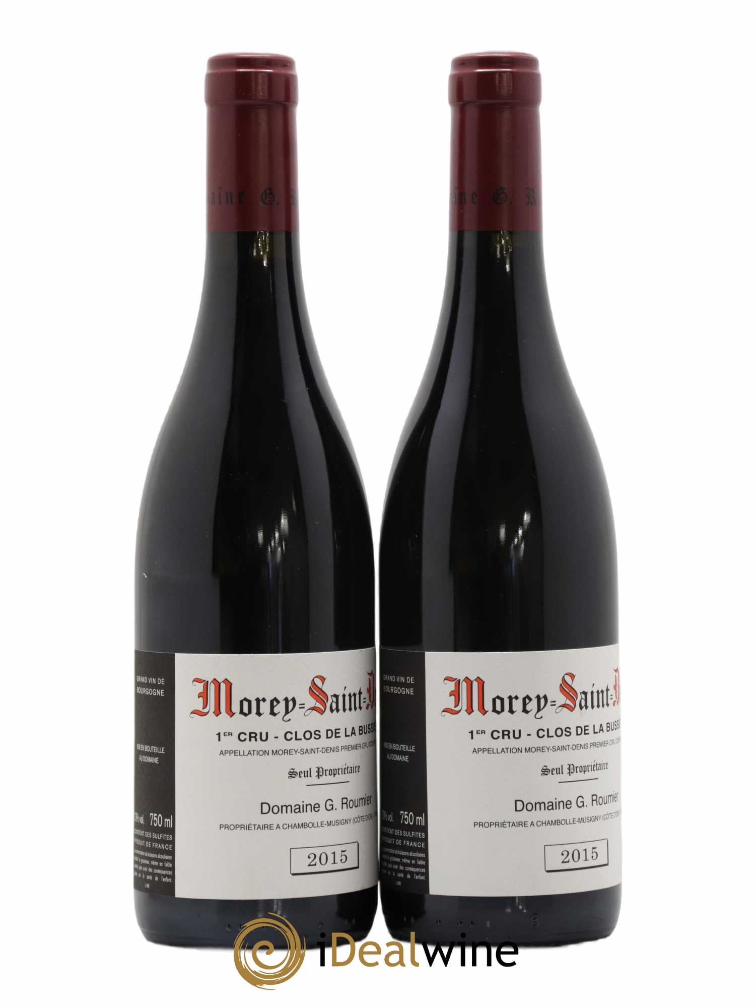 Morey-Saint-Denis 1er Cru Clos de la Bussière Georges Roumier (Domaine) 2015 - Lot de 2 bouteilles - 1
