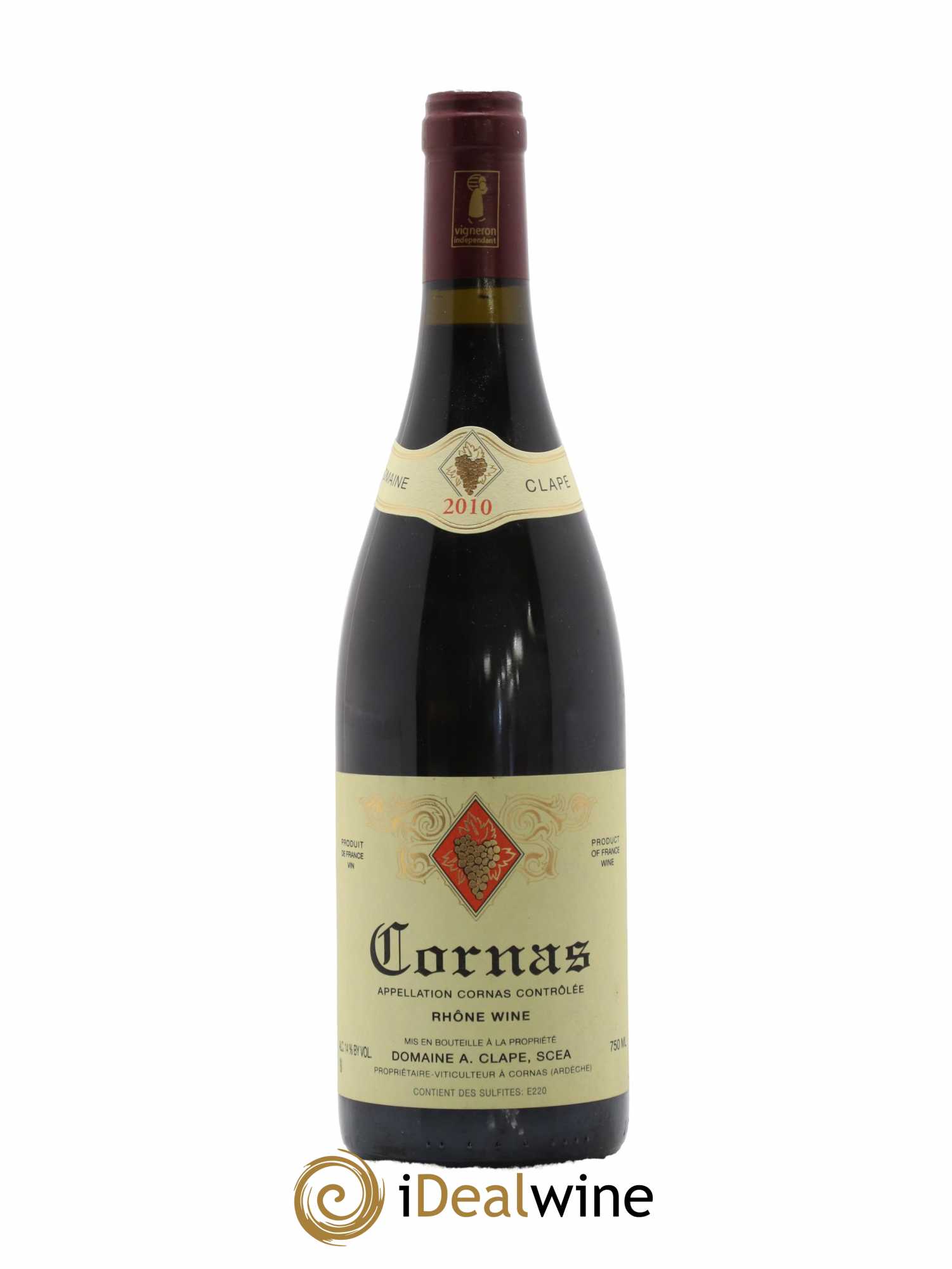 Cornas Auguste Clape 2010 - Lot de 1 bouteille - 0