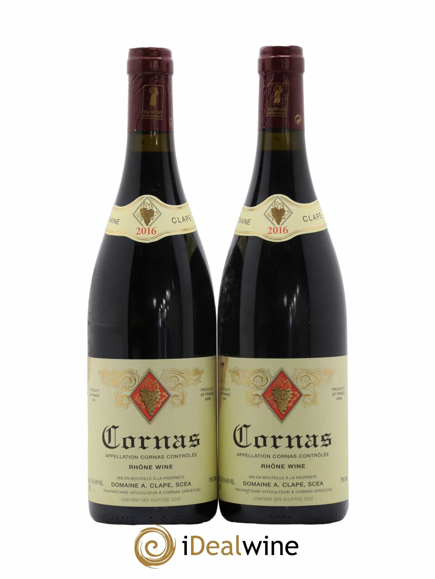 Cornas Auguste Clape 2016 - Lot de 2 bouteilles - 0