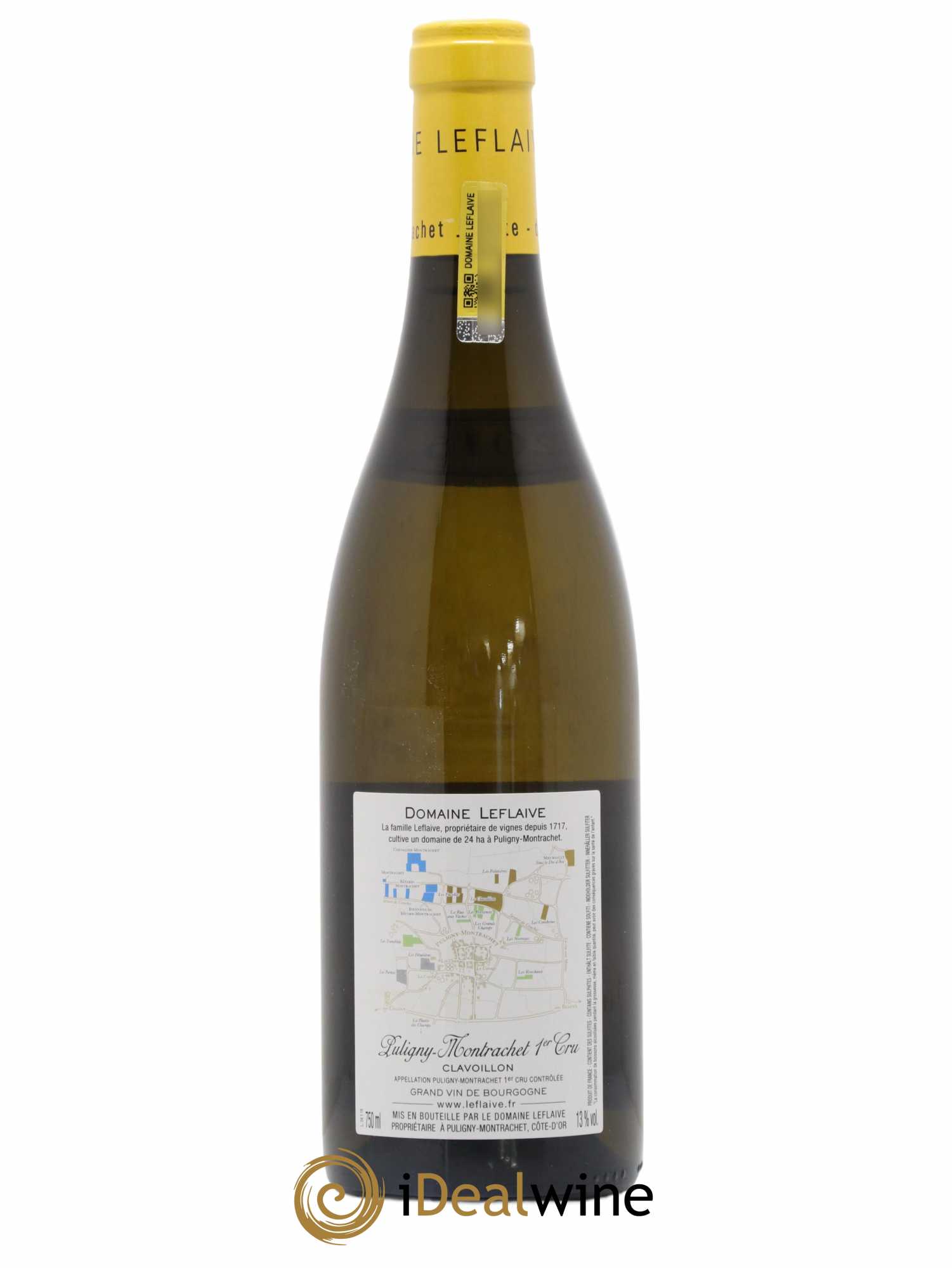 Puligny-Montrachet 1er Cru Clavoillon Leflaive (Domaine) 2016 - Lot de 1 bouteille - 1
