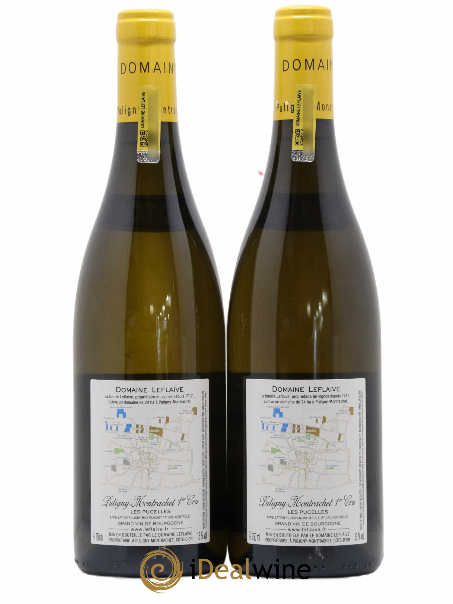 Puligny-Montrachet 1er Cru Les Pucelles Leflaive (Domaine) 2016 - Lot de 2 bouteilles - 1