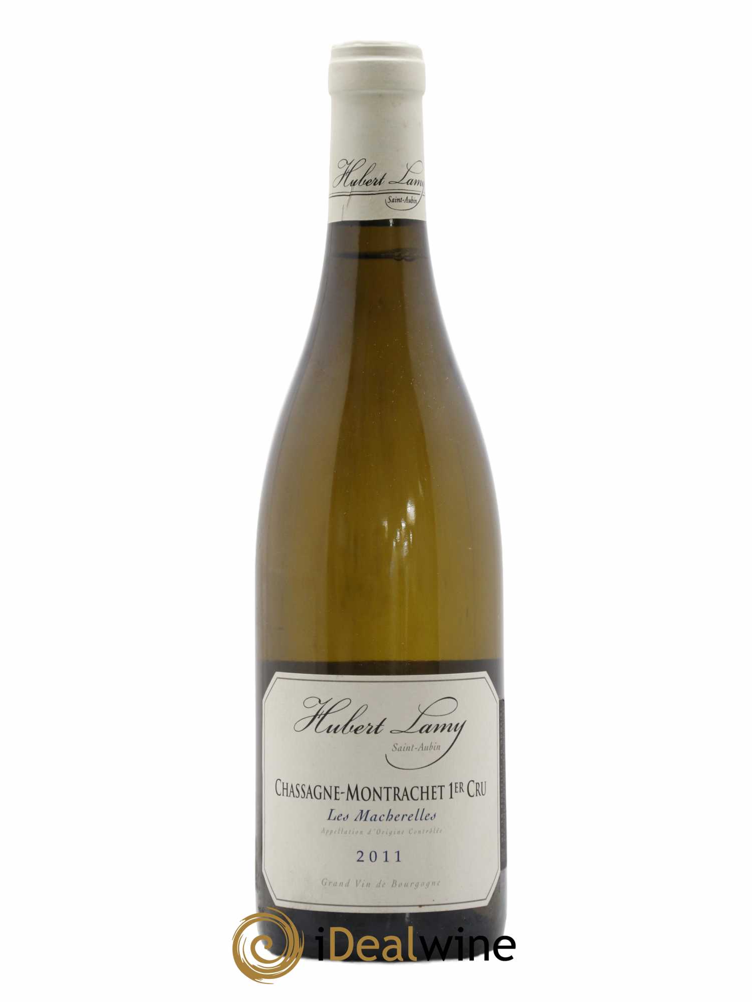 Chassagne-Montrachet 1er Cru Les Macherelles Hubert Lamy 2011 - Lot de 1 bouteille - 0