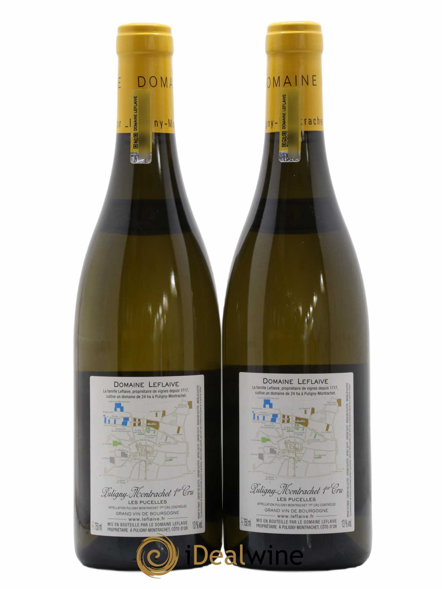 Puligny-Montrachet 1er Cru Les Pucelles Leflaive (Domaine) 2015 - Lot de 2 bouteilles - 1