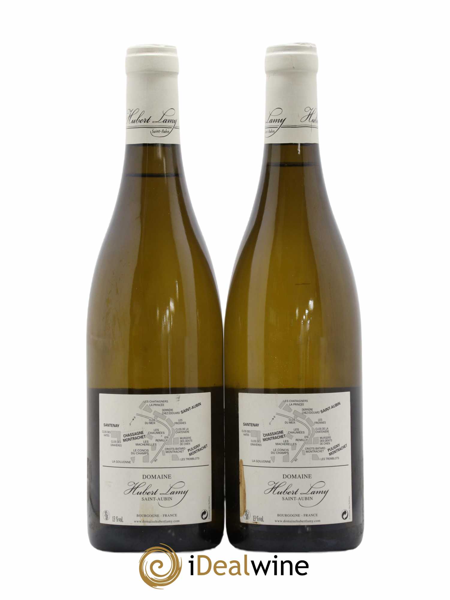 Chassagne-Montrachet 1er Cru Les Macherelles Hubert Lamy 2011 - Lot de 2 bouteilles - 1