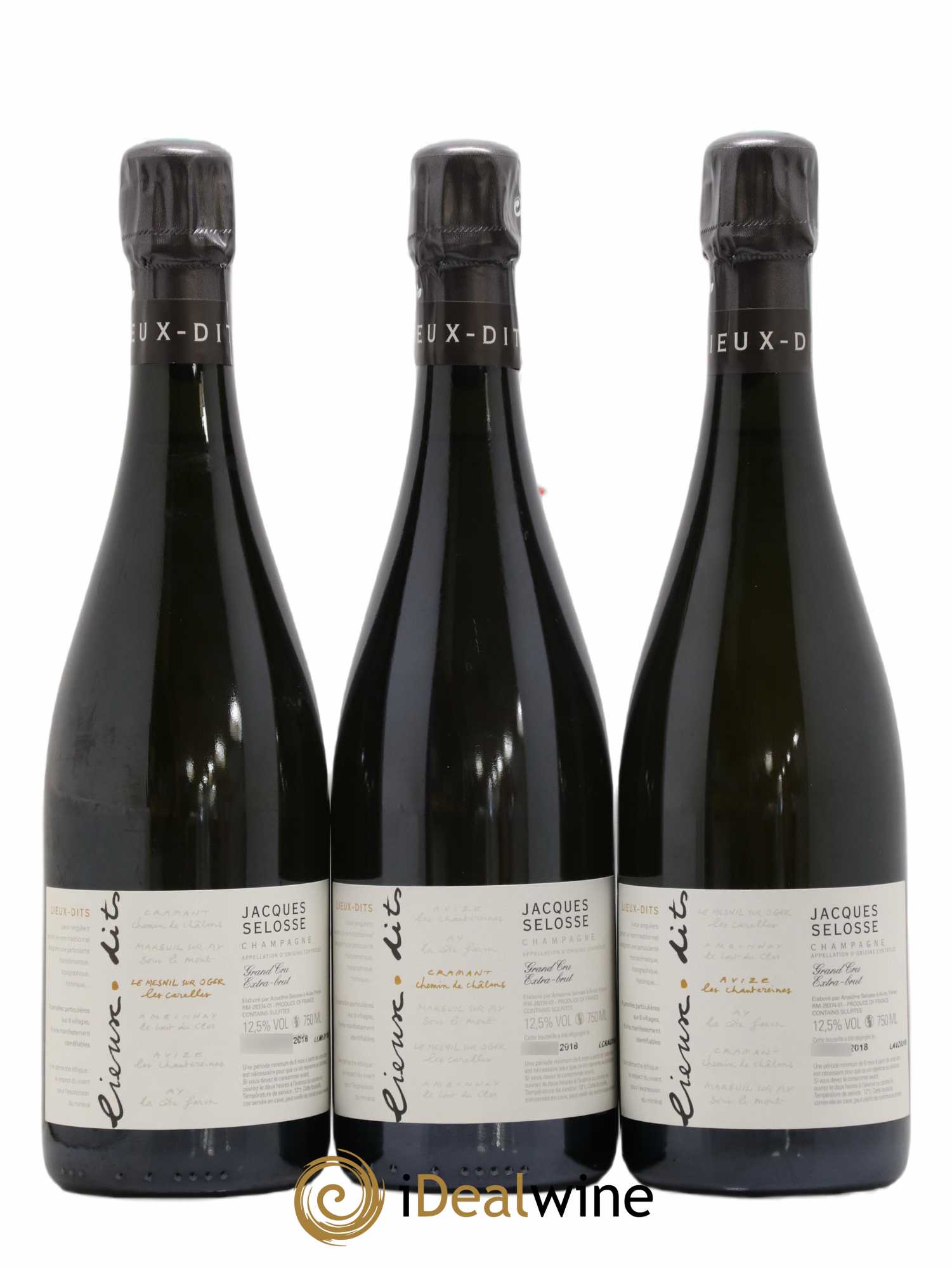 Caisse Collection Lieux-dits Jacques Selosse - Lot of 6 bottles - 2