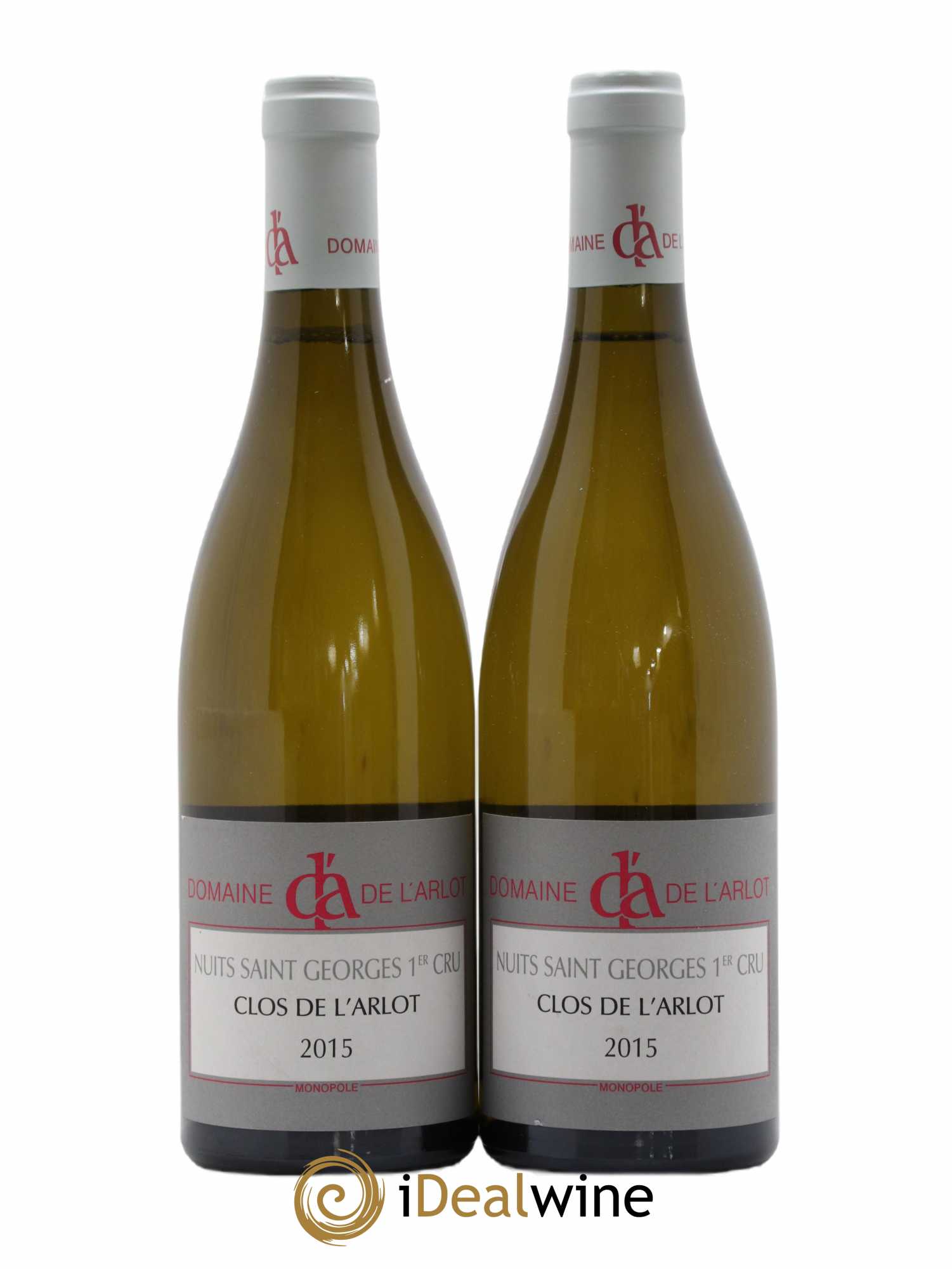 Nuits-Saint-Georges 1er Cru Clos de l'Arlot Domaine de l'Arlot 2015 - Lot de 2 bouteilles - 0