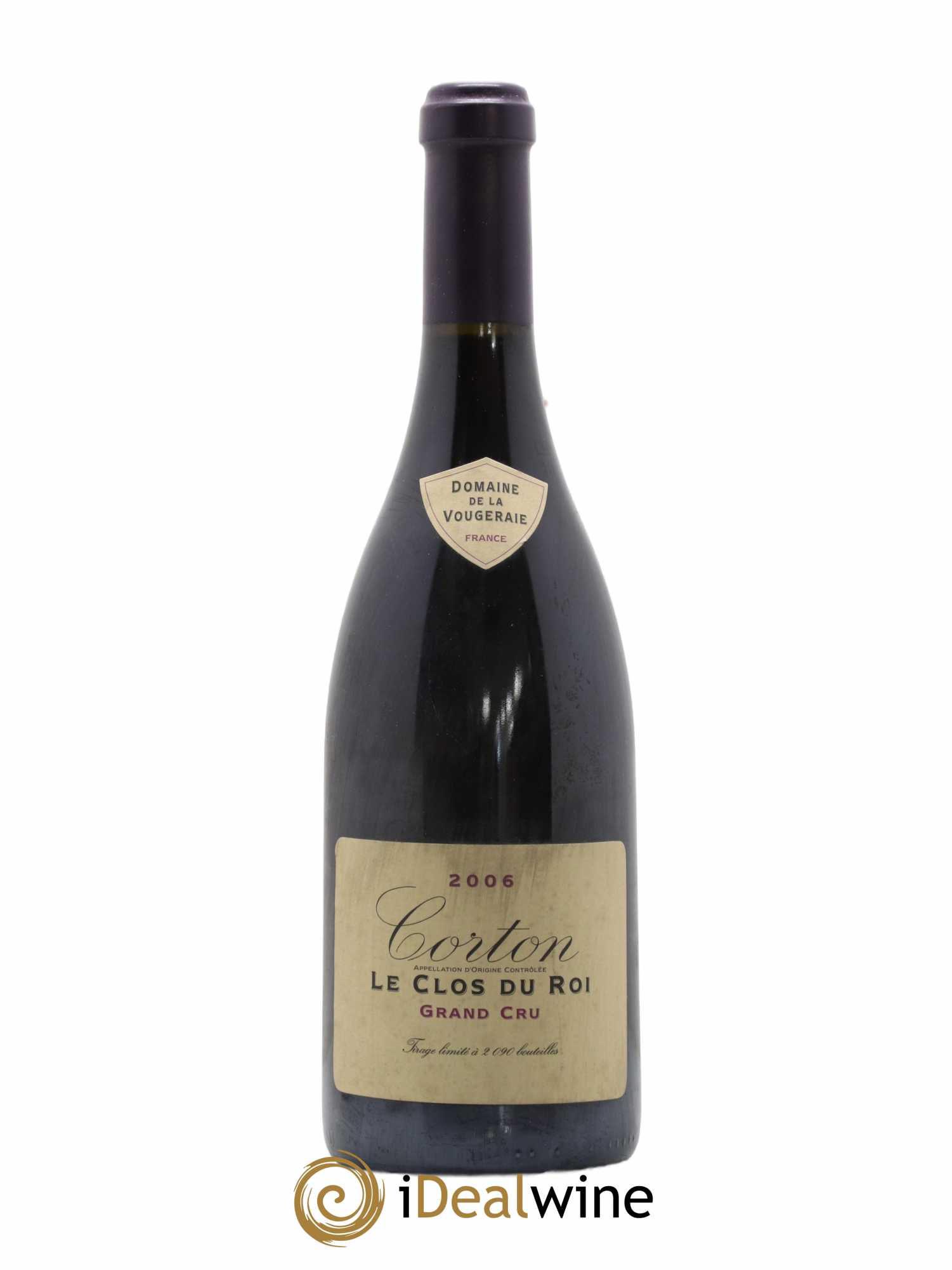 Corton Grand Cru Le Clos du Roi La Vougeraie 2006 - Lot de 1 bouteille - 0