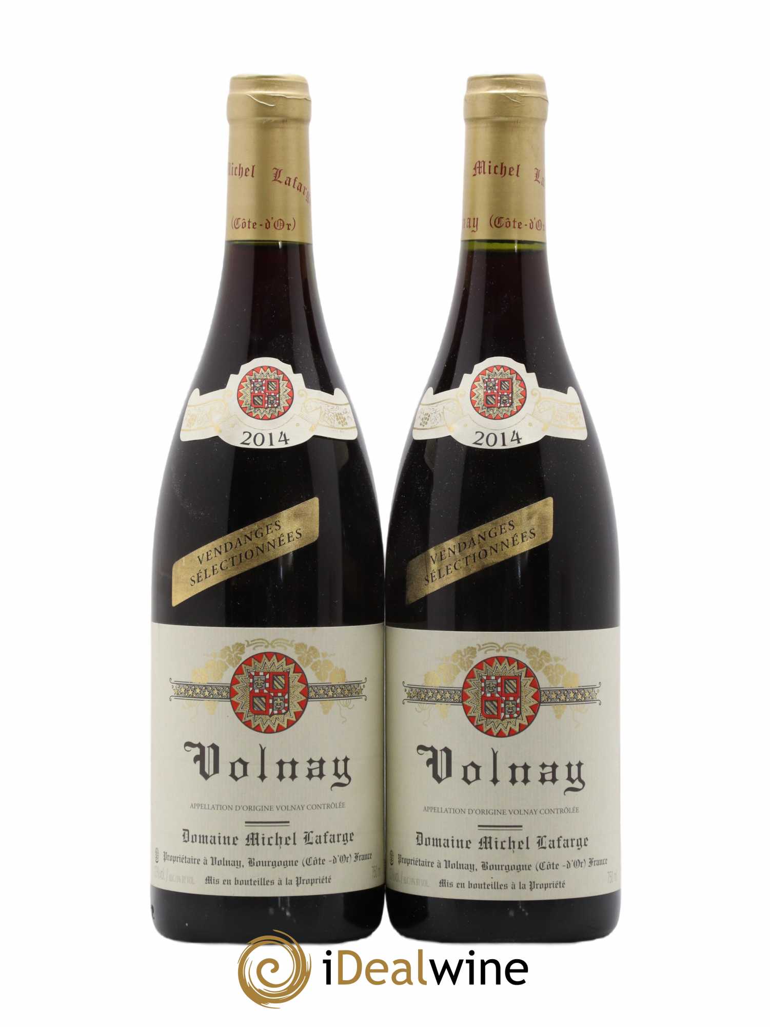 Volnay Vendanges sélectionnées Lafarge (Domaine) 2014 - Lot de 2 bouteilles - 0