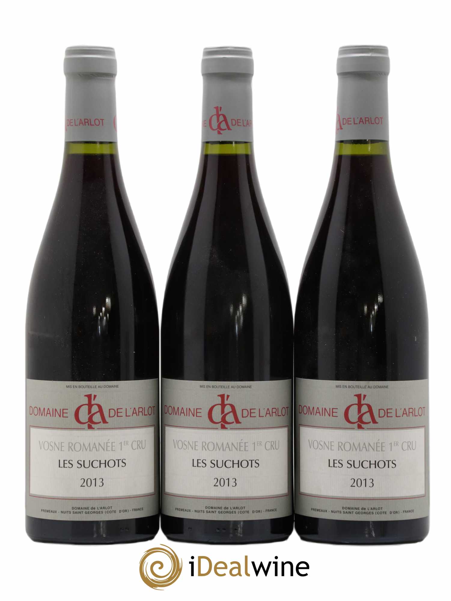 Vosne-Romanée 1er Cru Les Suchots Domaine de l'Arlot 2013 - Lot de 3 bouteilles - 0