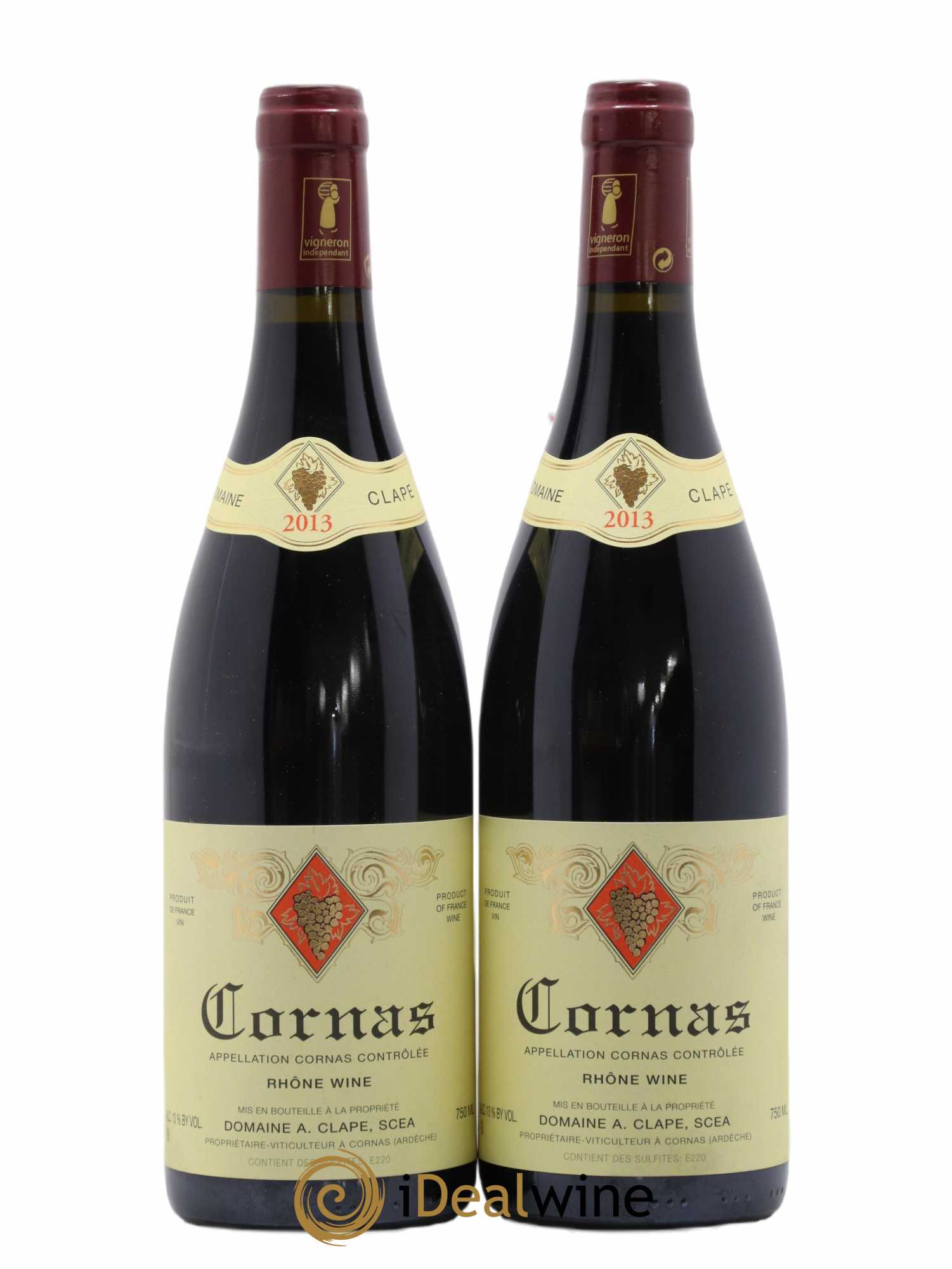 Cornas Auguste Clape 2013 - Lot de 2 bouteilles - 0