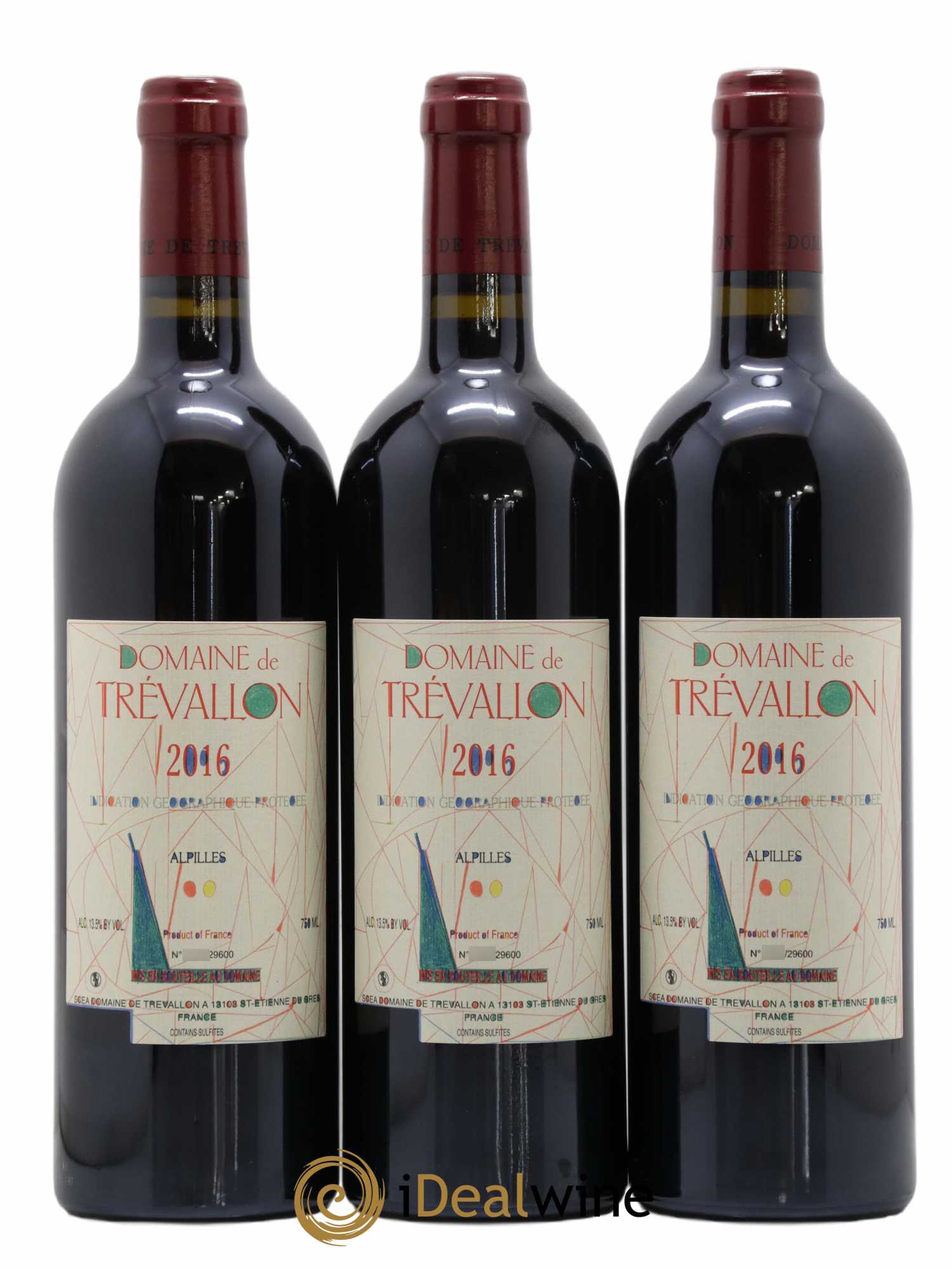 Alpilles Trévallon (Domaine de) Eloi Dürrbach 2016 - Lot de 12 bouteilles - 2