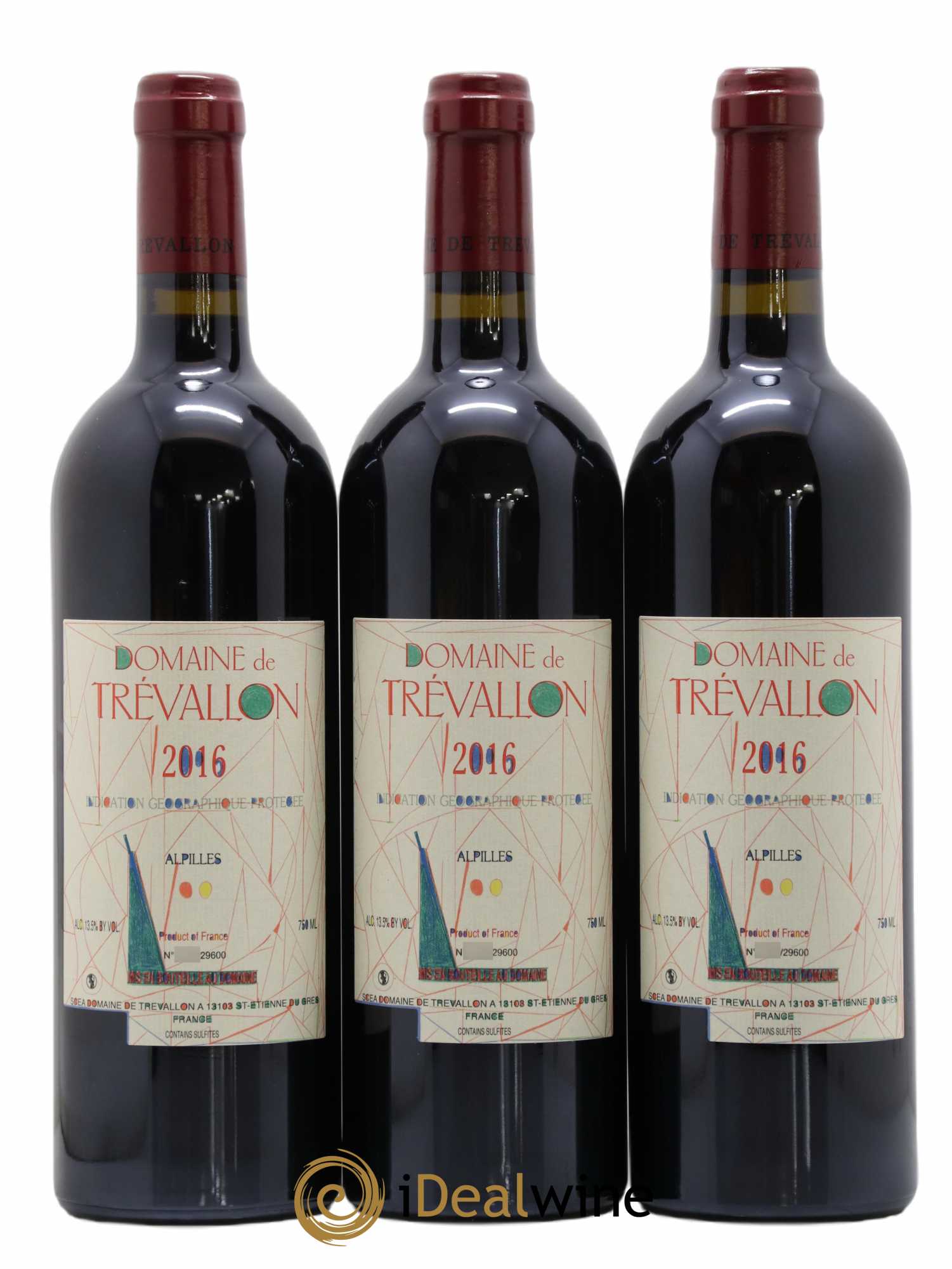 Alpilles Trévallon (Domaine de) Eloi Dürrbach 2016 - Lot de 12 bouteilles - 3