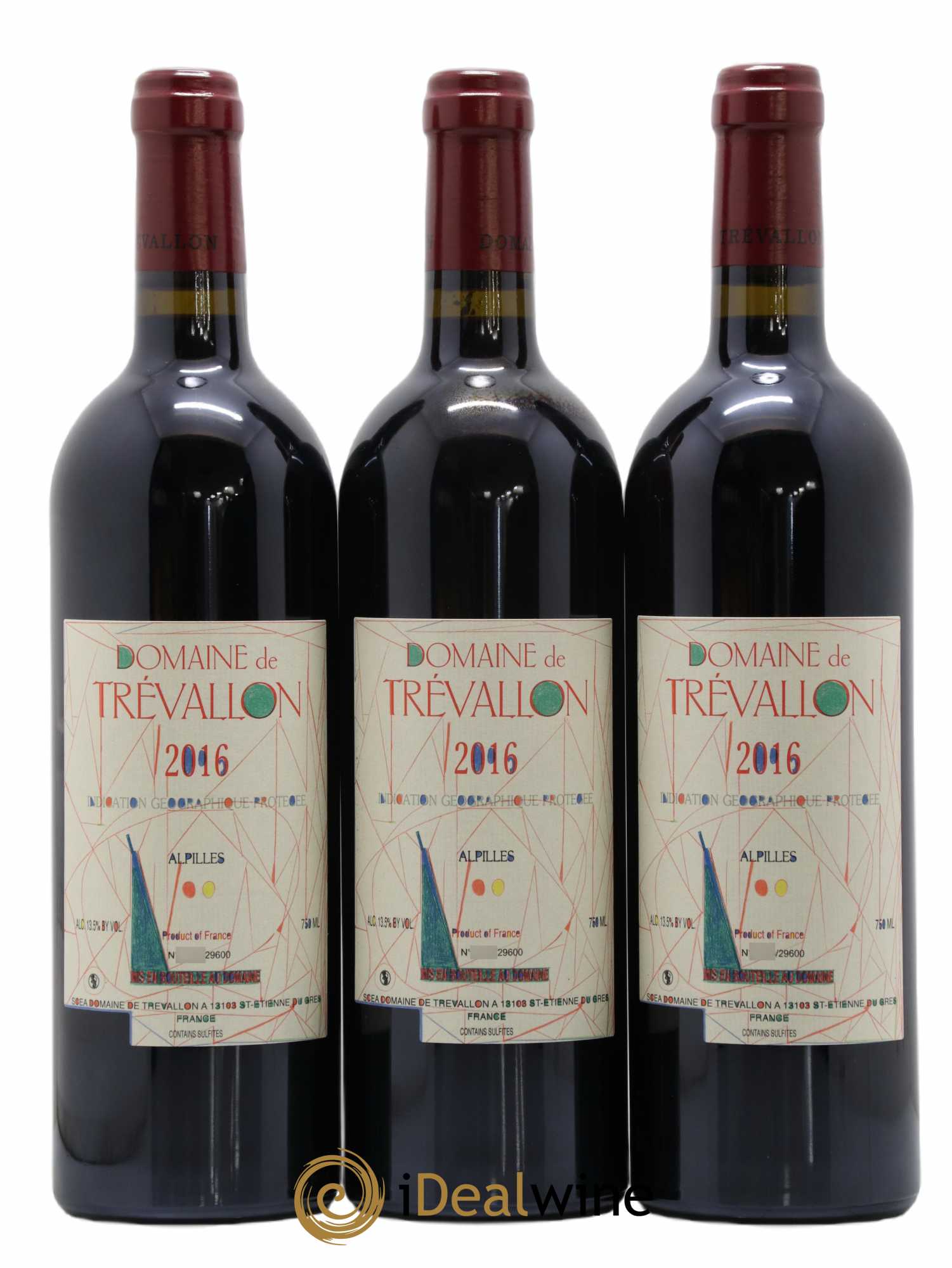 Alpilles Trévallon (Domaine de) Eloi Dürrbach 2016 - Lot de 12 bouteilles - 4