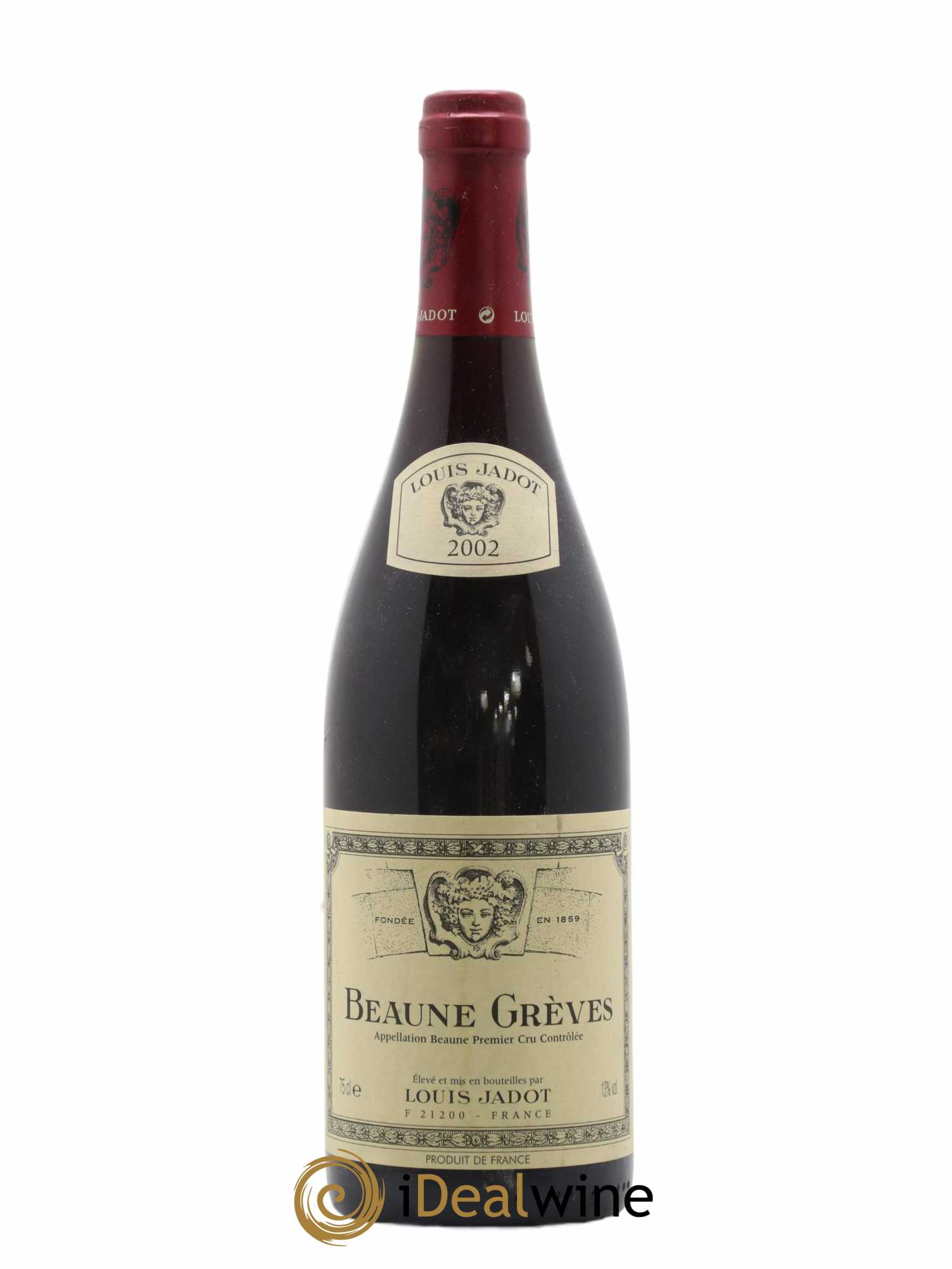 Beaune 1er Cru Grèves Domaine Louis Jadot 2002 - Lot de 1 bouteille - 0