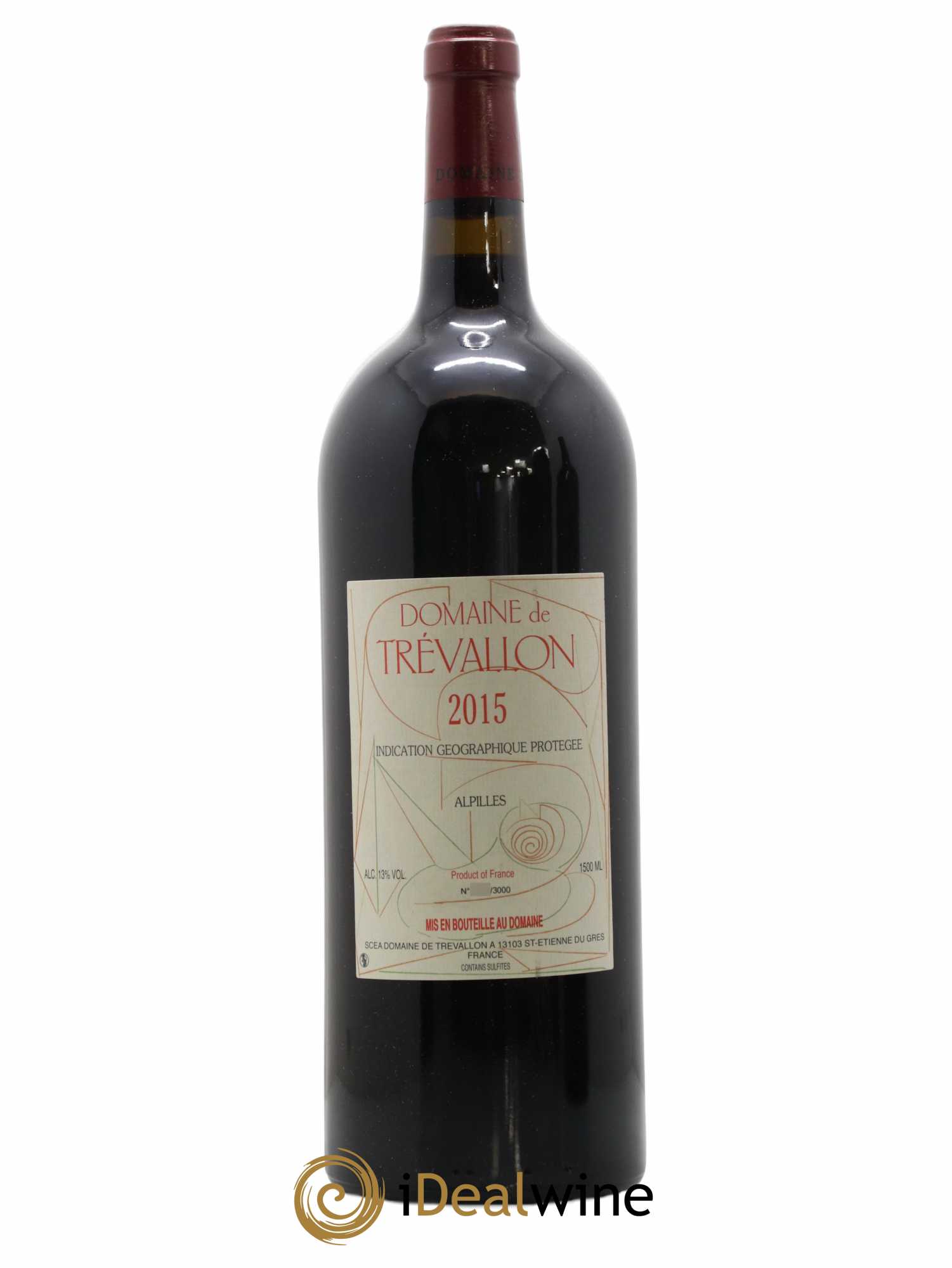 Alpilles Trévallon (Domaine de) Eloi Dürrbach 2015 - Lot de 1 magnum - 0