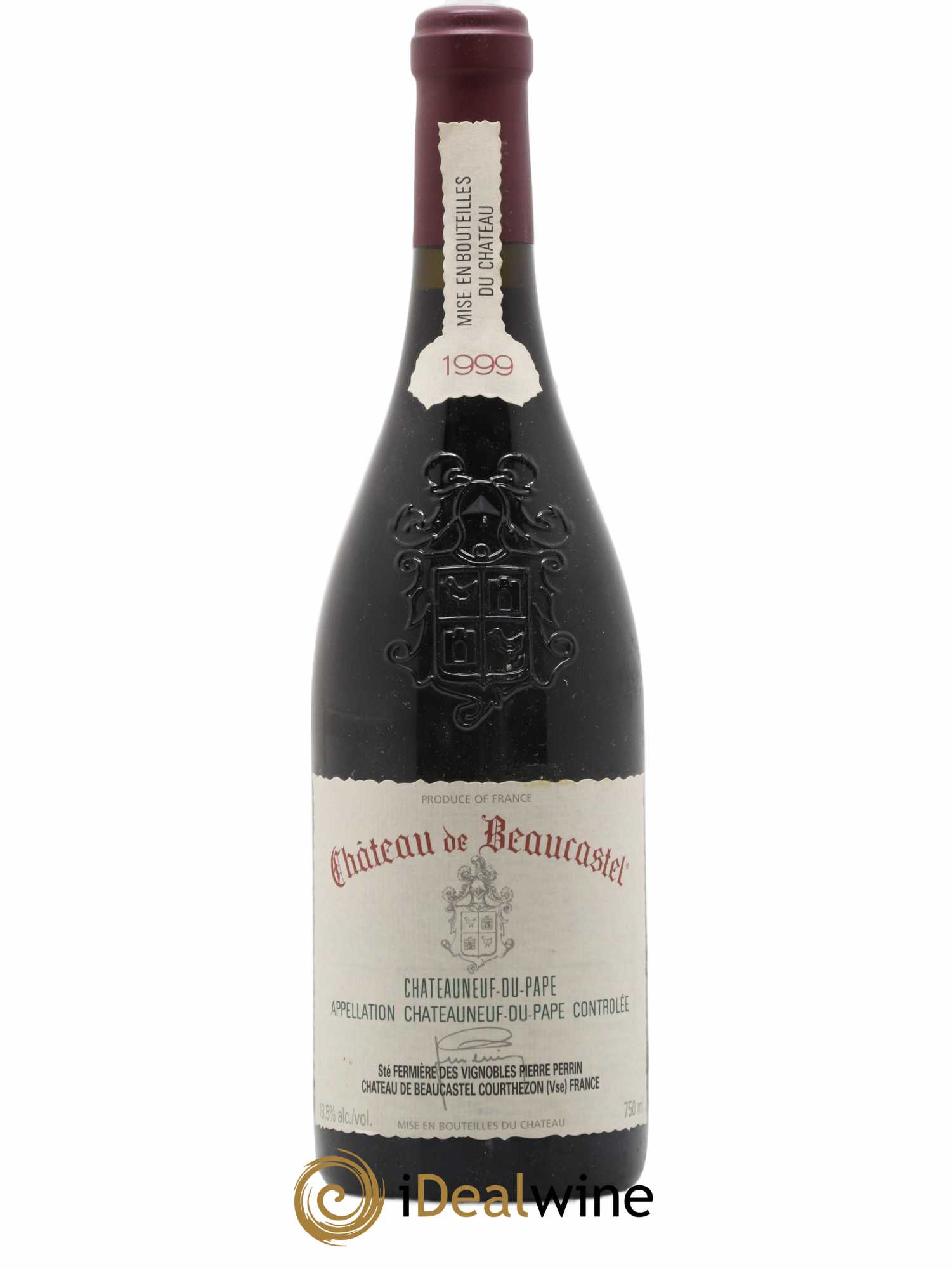 Châteauneuf-du-Pape Château de Beaucastel Famille Perrin 1999 - Lot de 1 bouteille - 0