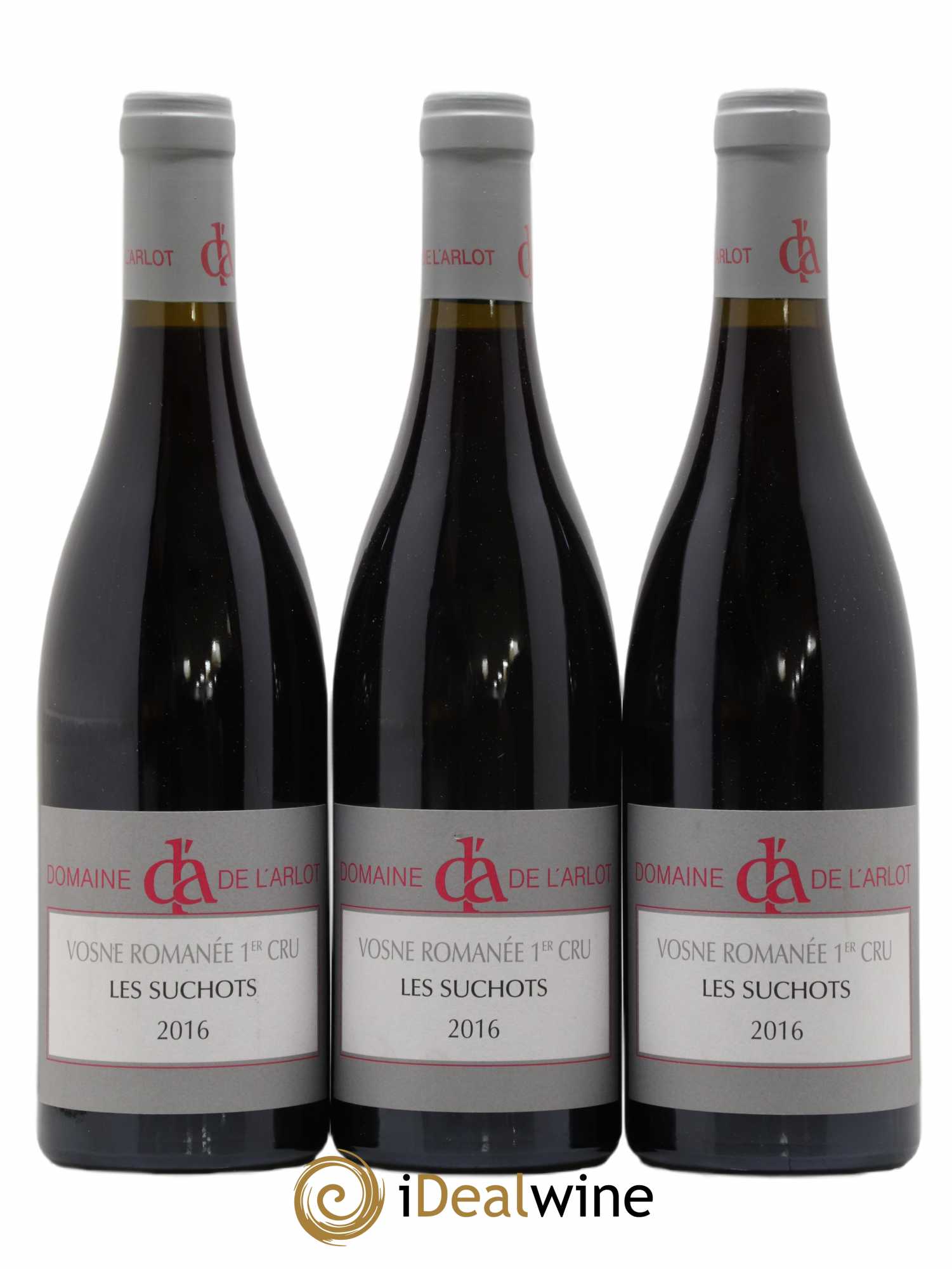Vosne-Romanée 1er Cru Les Suchots Domaine de l'Arlot 2016 - Lot de 3 bouteilles - 0