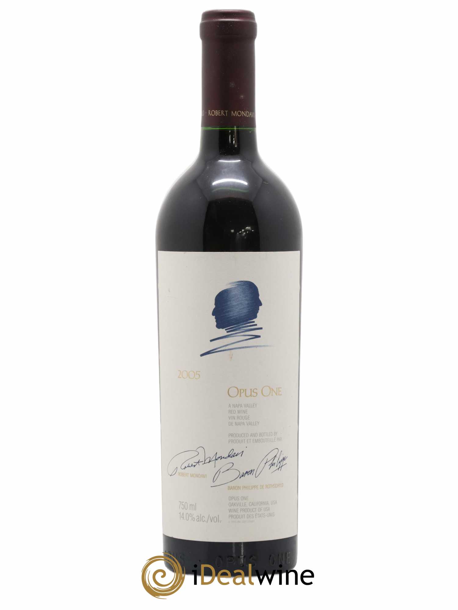 Napa Valley Opus One Robert Mondavi 2005 - Lot de 1 bouteille - 0