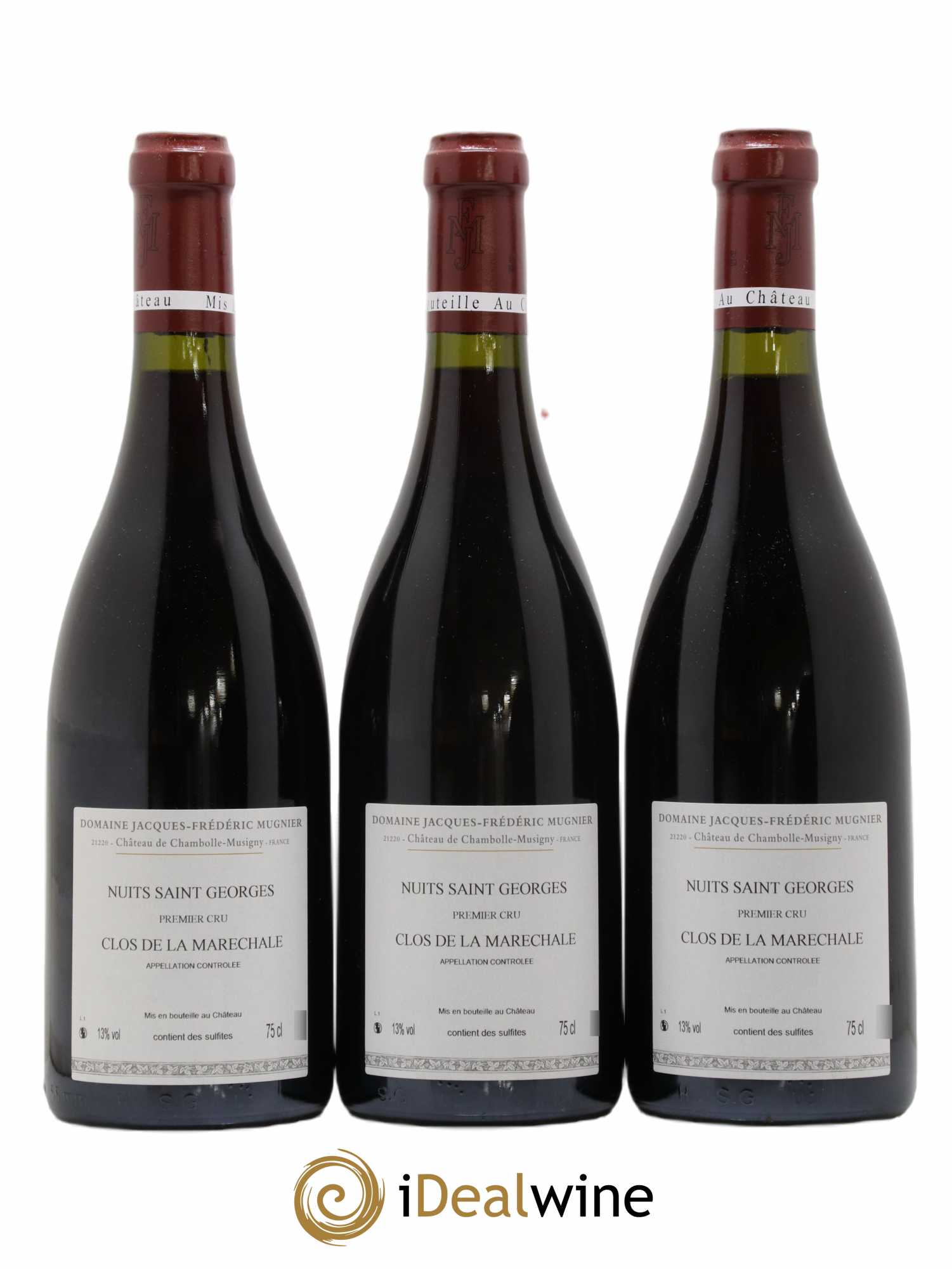 Nuits-Saint-Georges 1er Cru Clos de La Maréchale Jacques-Frédéric Mugnier 2010 - Lot de 6 bouteilles - 4