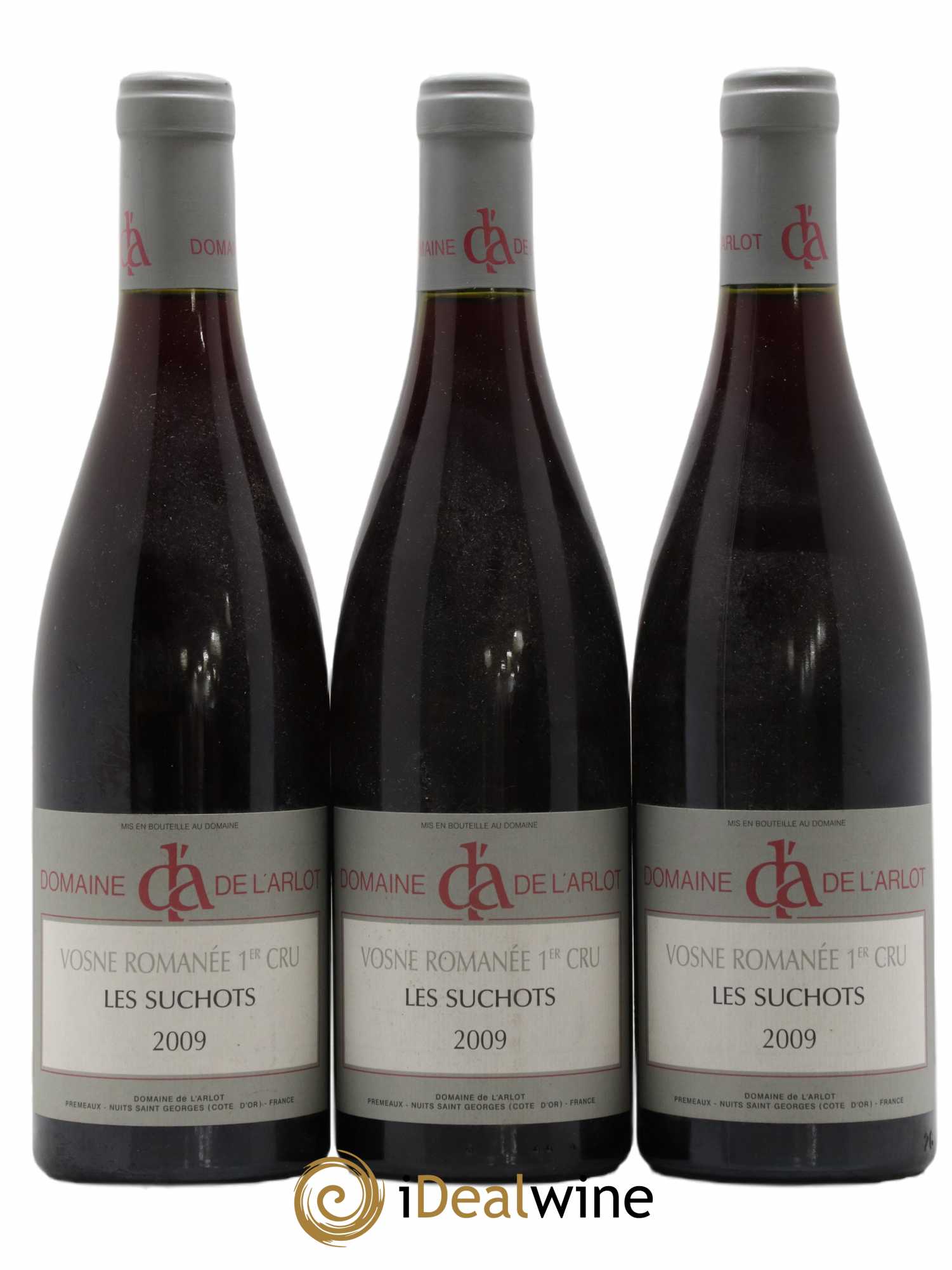 Vosne-Romanée 1er Cru Les Suchots Domaine de l'Arlot 2009 - Lot de 3 bouteilles - 0