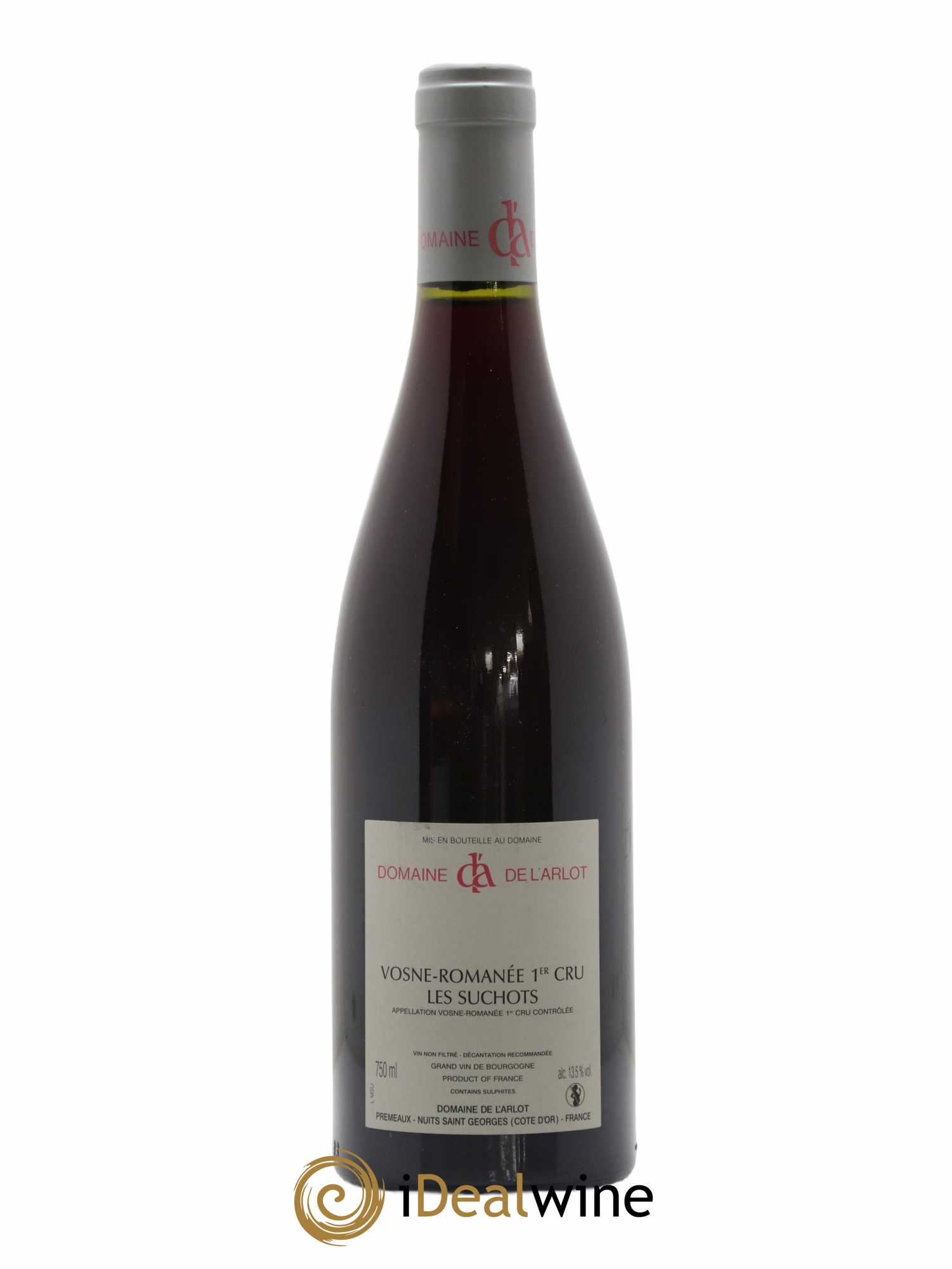 Vosne-Romanée 1er Cru Les Suchots Domaine de l'Arlot 2009 - Lot de 1 bouteille - 1