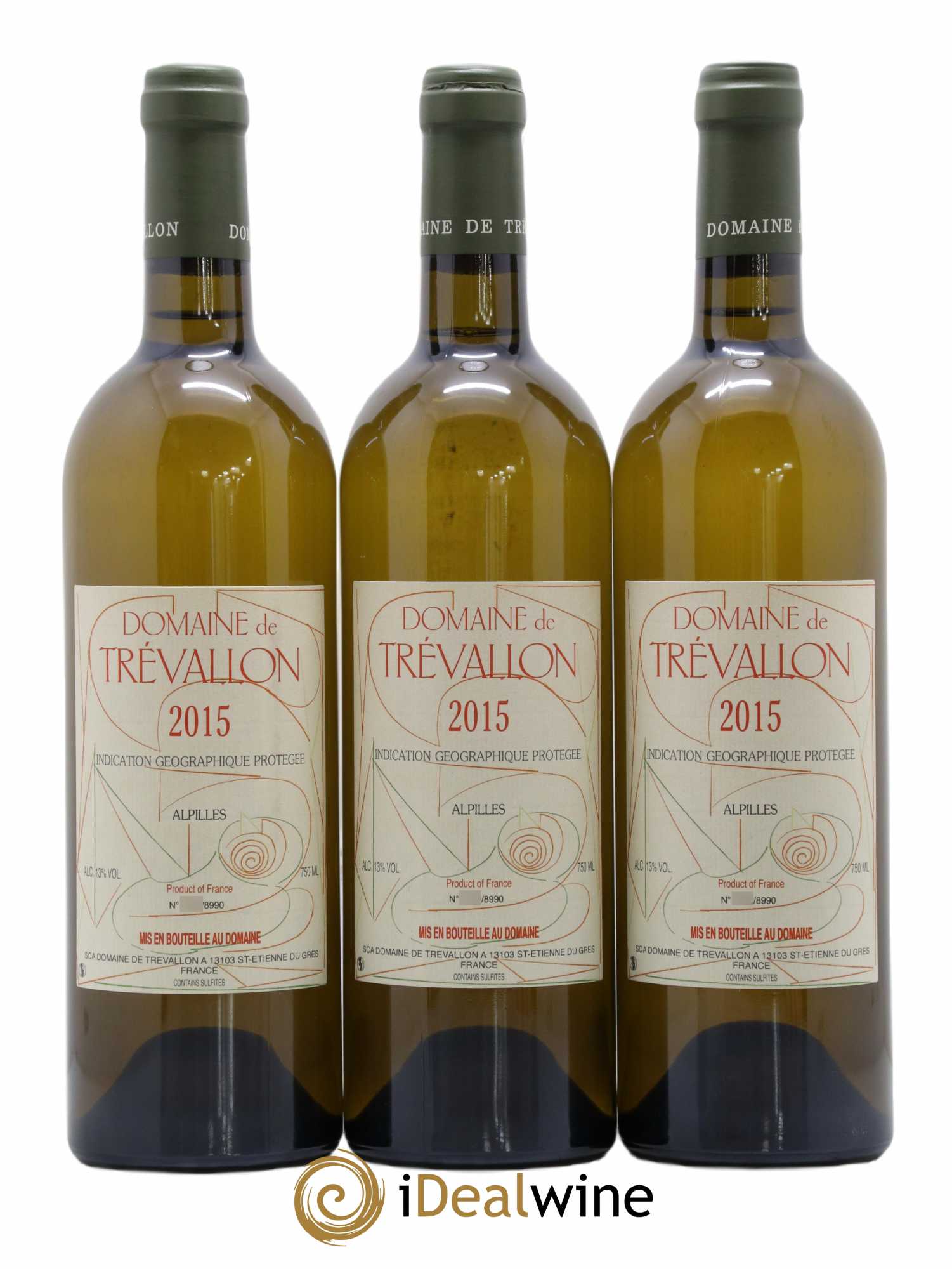 Alpilles Trévallon (Domaine de) Eloi Dürrbach 2015 - Lot de 6 bouteilles - 1