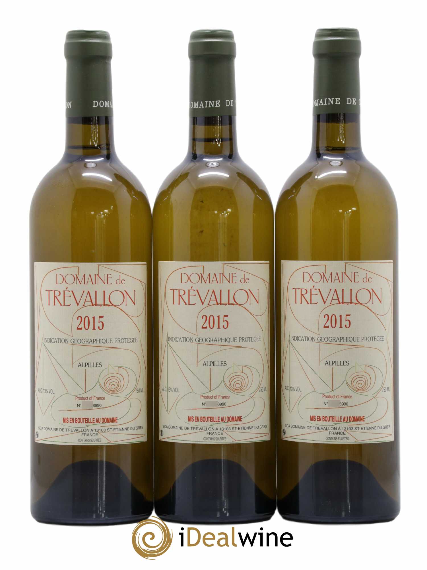Alpilles Trévallon (Domaine de) Eloi Dürrbach 2015 - Lot de 6 bouteilles - 2