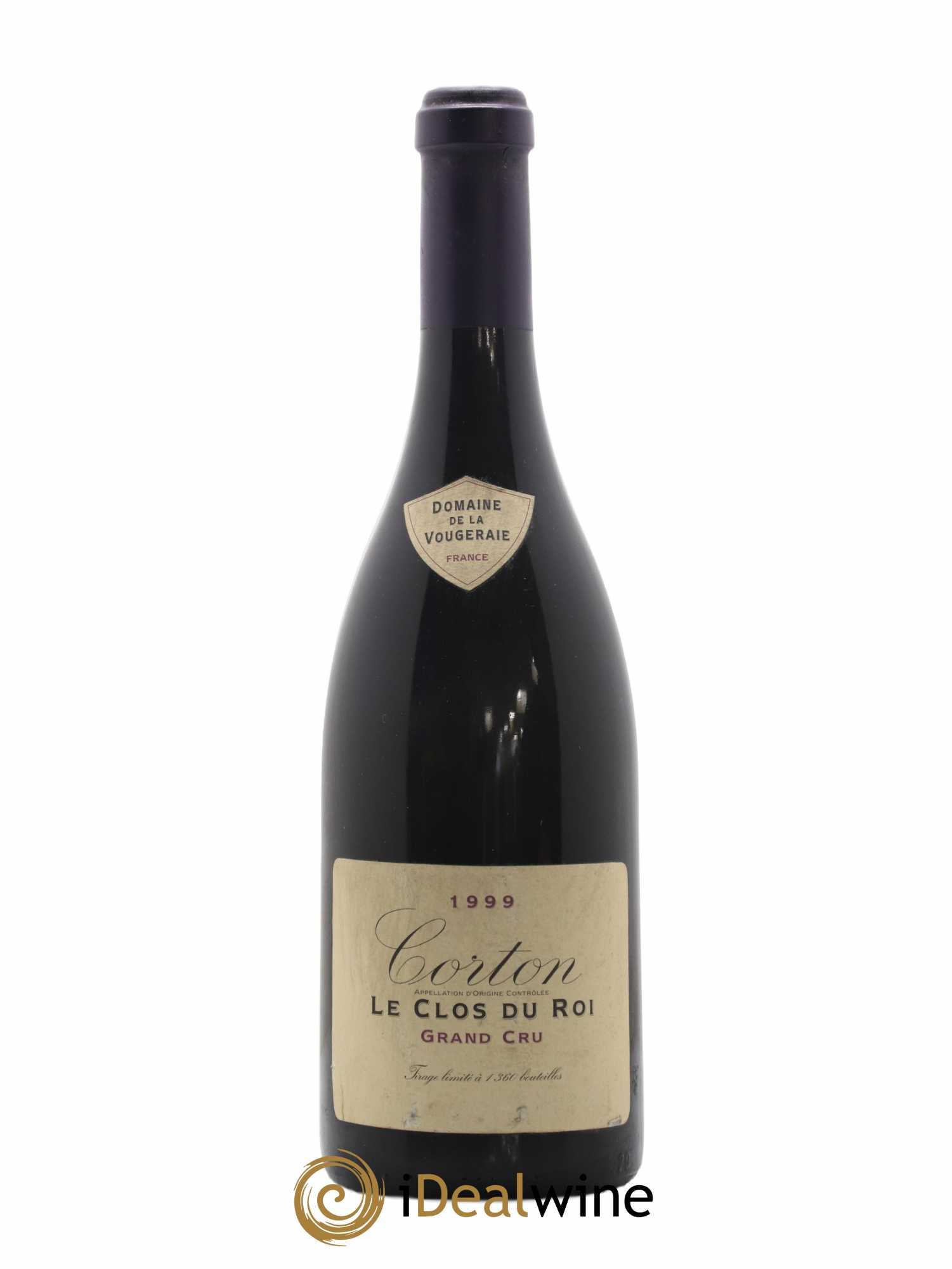 Corton Grand Cru Le Clos du Roi La Vougeraie 1999 - Lot de 1 bouteille - 0